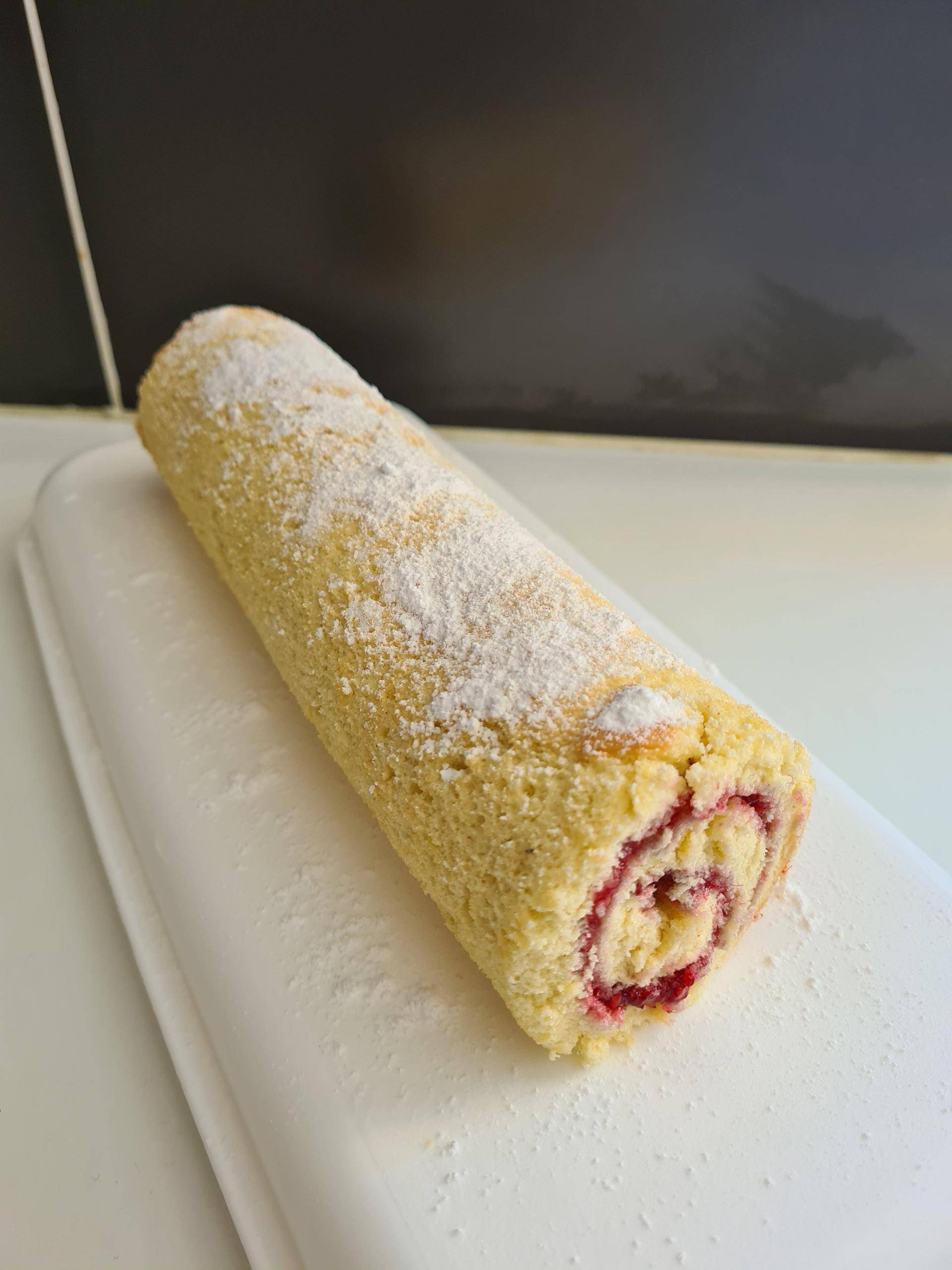 Gateau roulé à la framboise - Recepten Companion Connect XL | Moulinex