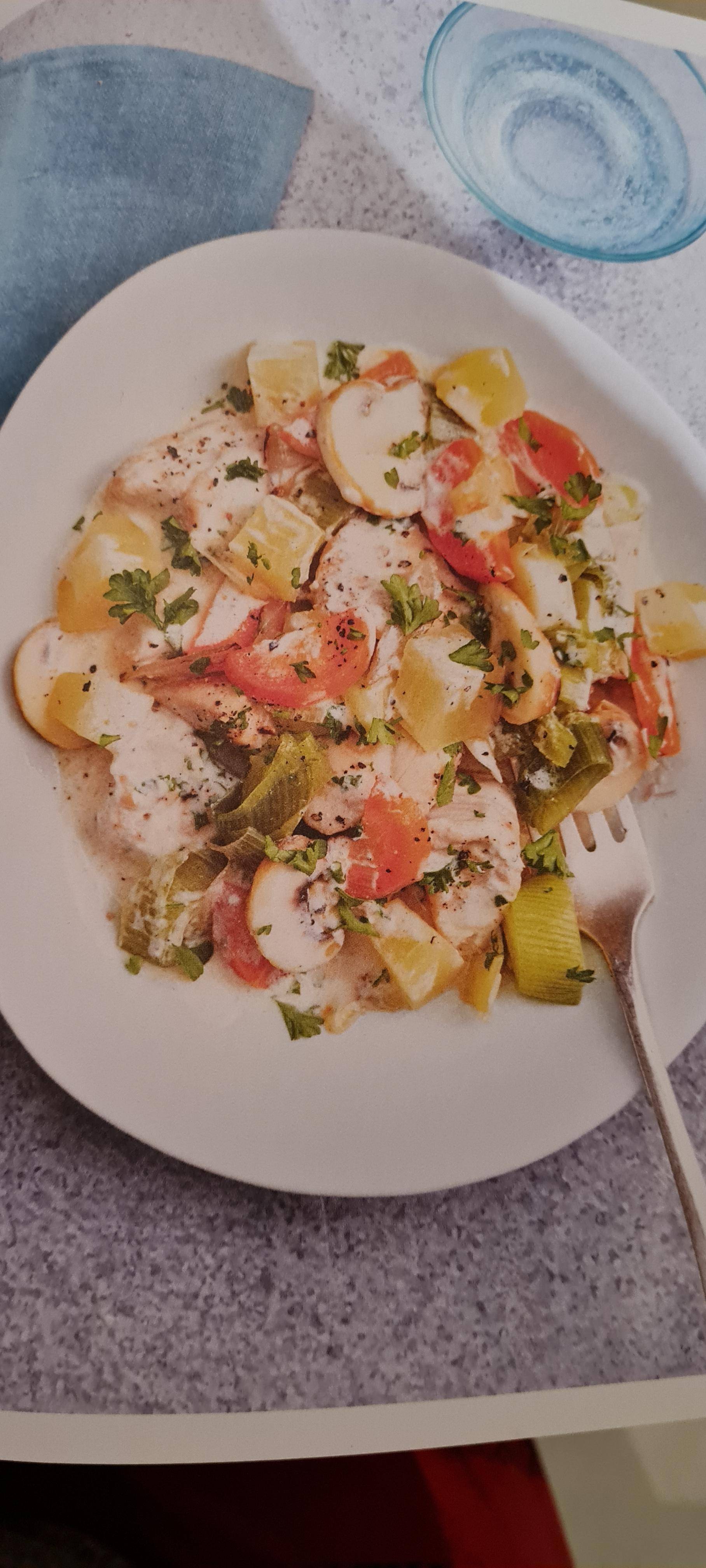 Blanquette de dinde aux légumes - Recepten Cookeo | Moulinex