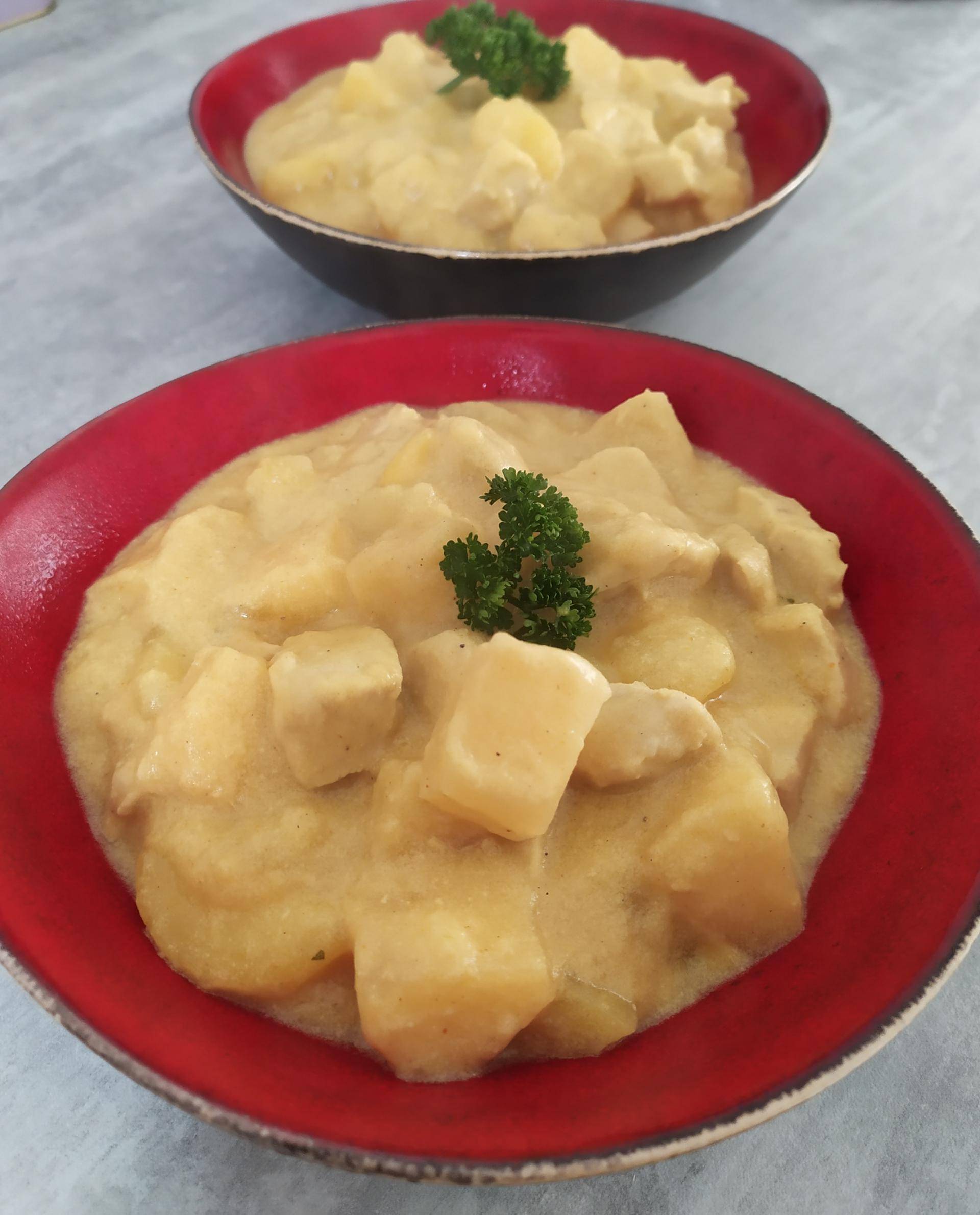 Mijoté poulet curry ananas - Recepten Companion XL | Moulinex