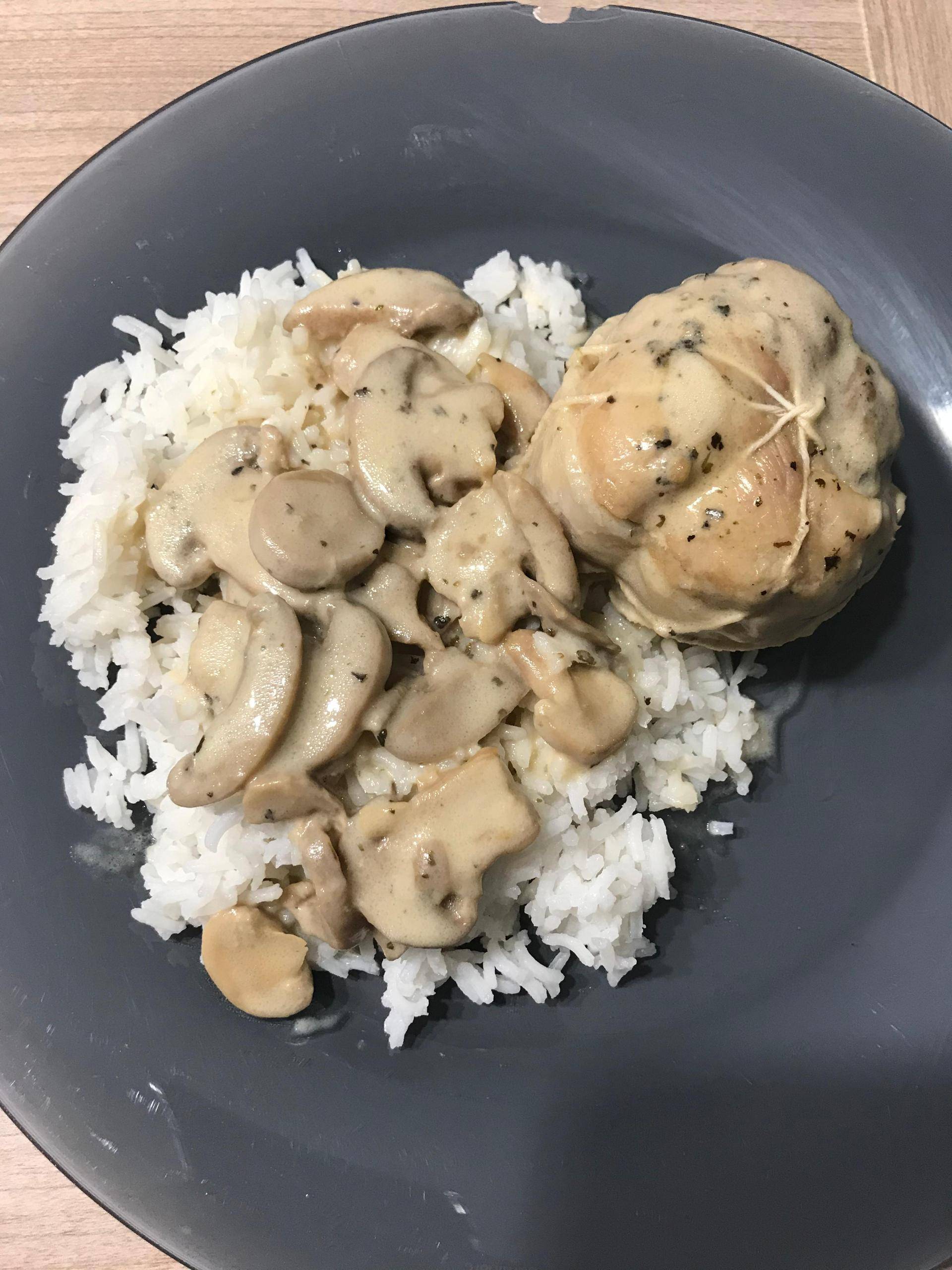 Paupiette de porc sauce champignons - Recepten Companion Connect XL | Moulinex