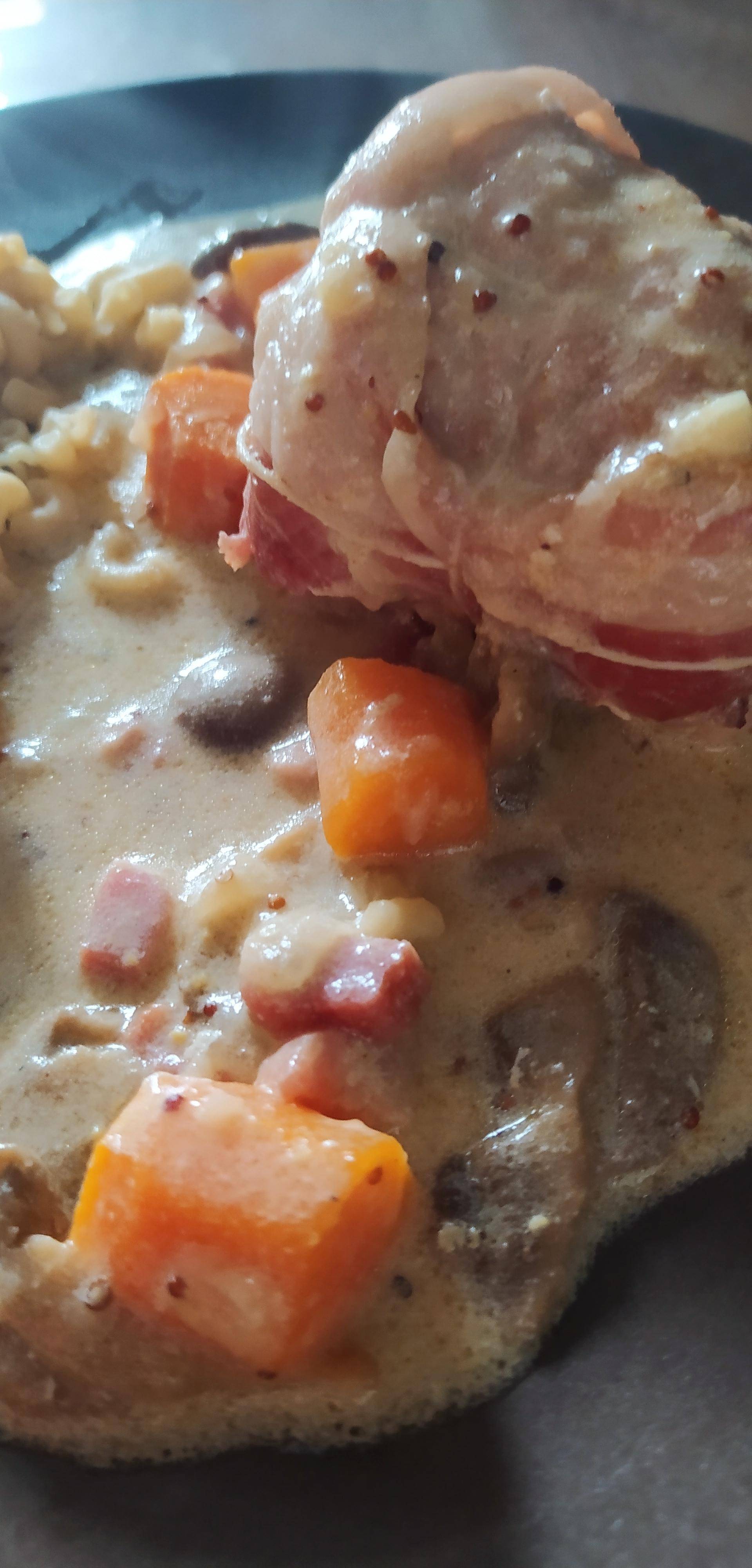 Paupiettes de veau moutarde à l'ancienne - Recette Cookeo | Moulinex