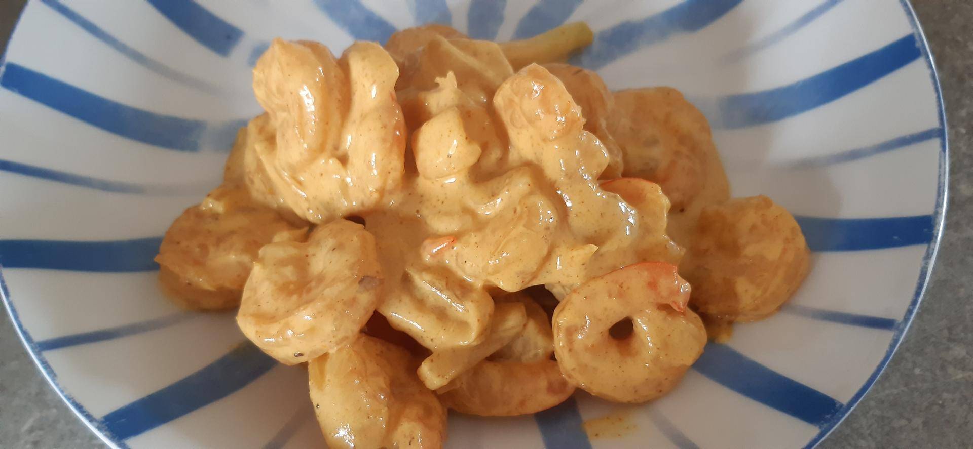 Crevettes curry coco - Recepten Cookeo V3 Mini | Moulinex