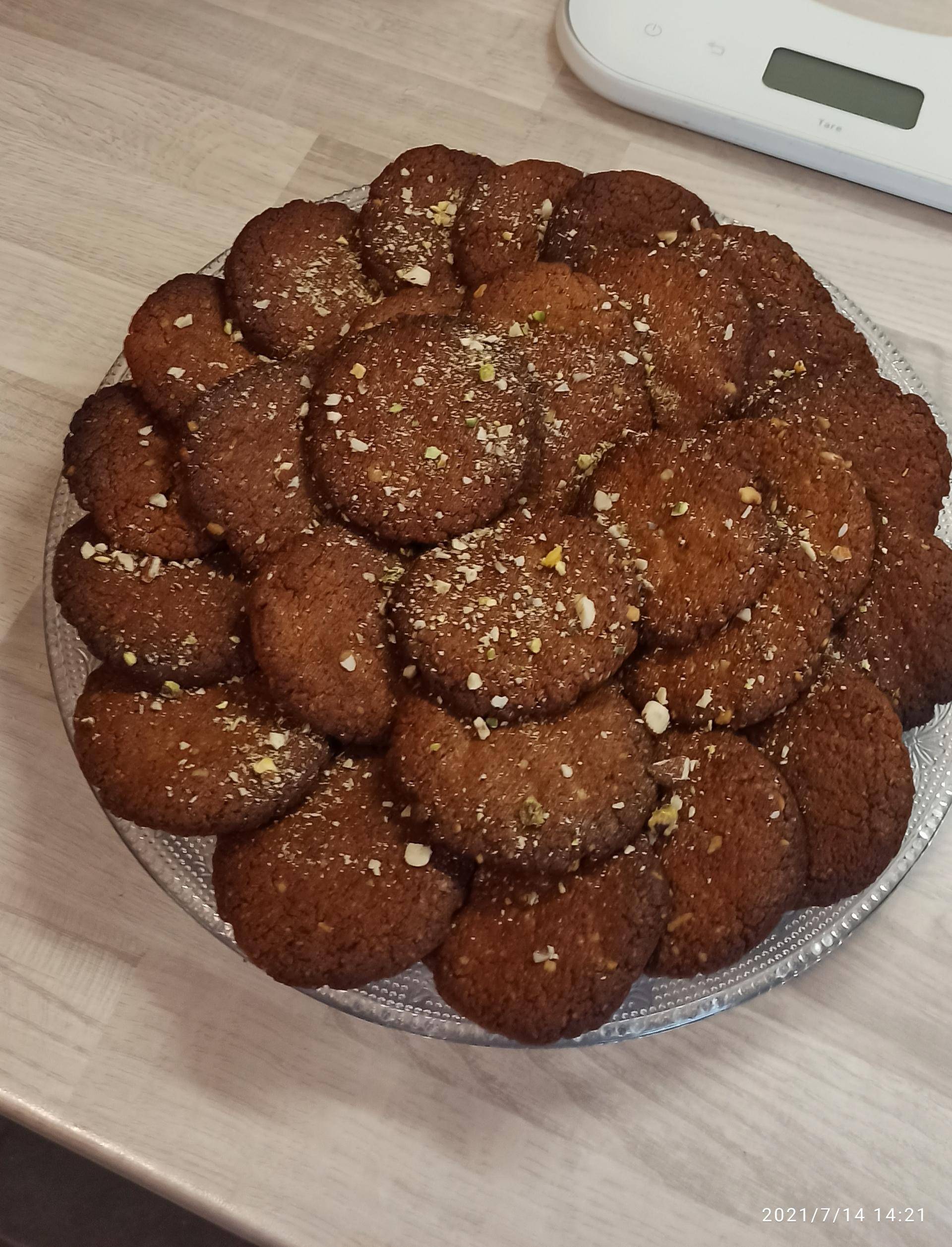 Cookies avoine et farine de pois-chiche IG bas - Recepten Companion Connect XL | Moulinex