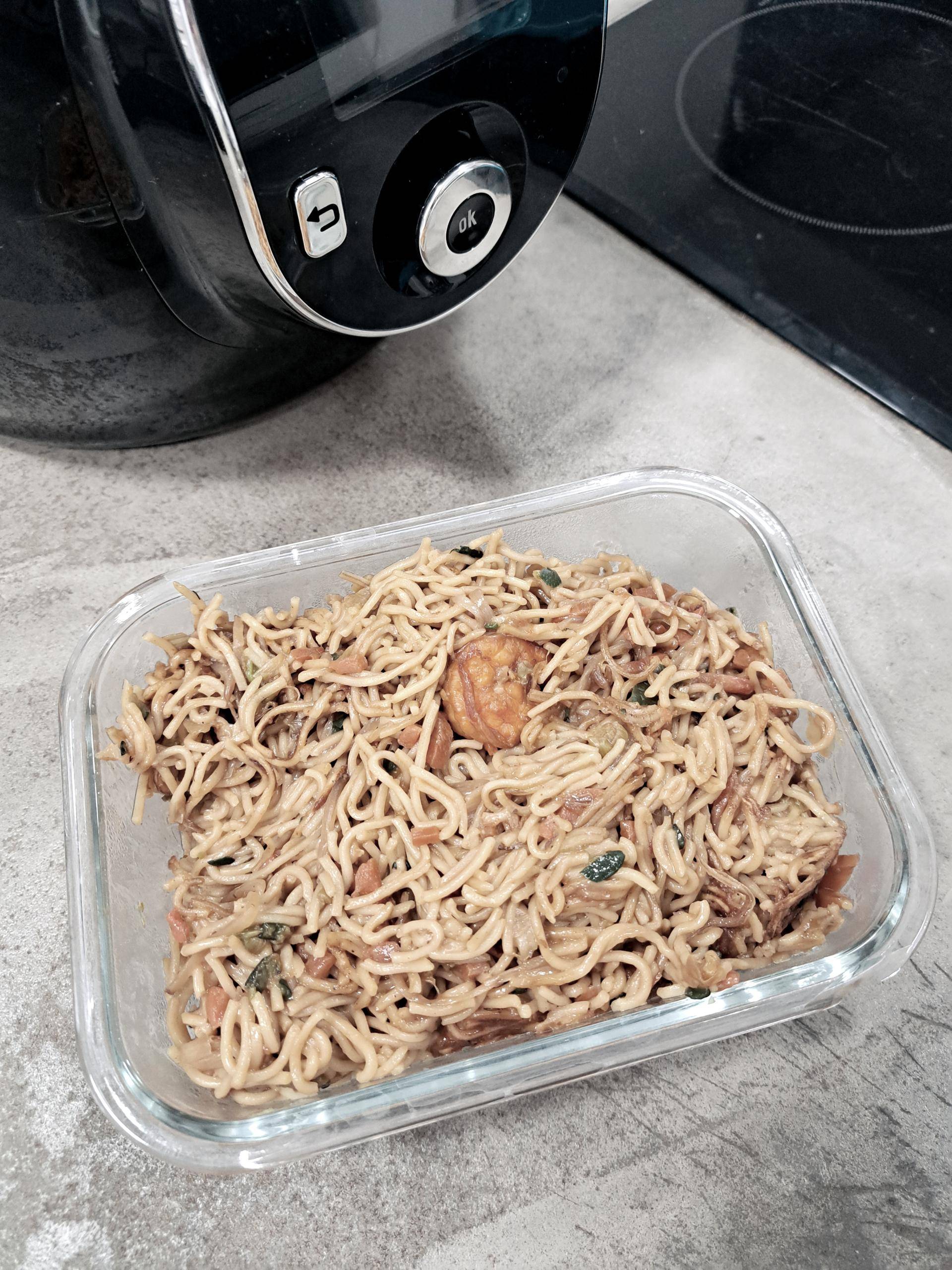 Nouilles au scampi - Recette Cookeo | Moulinex