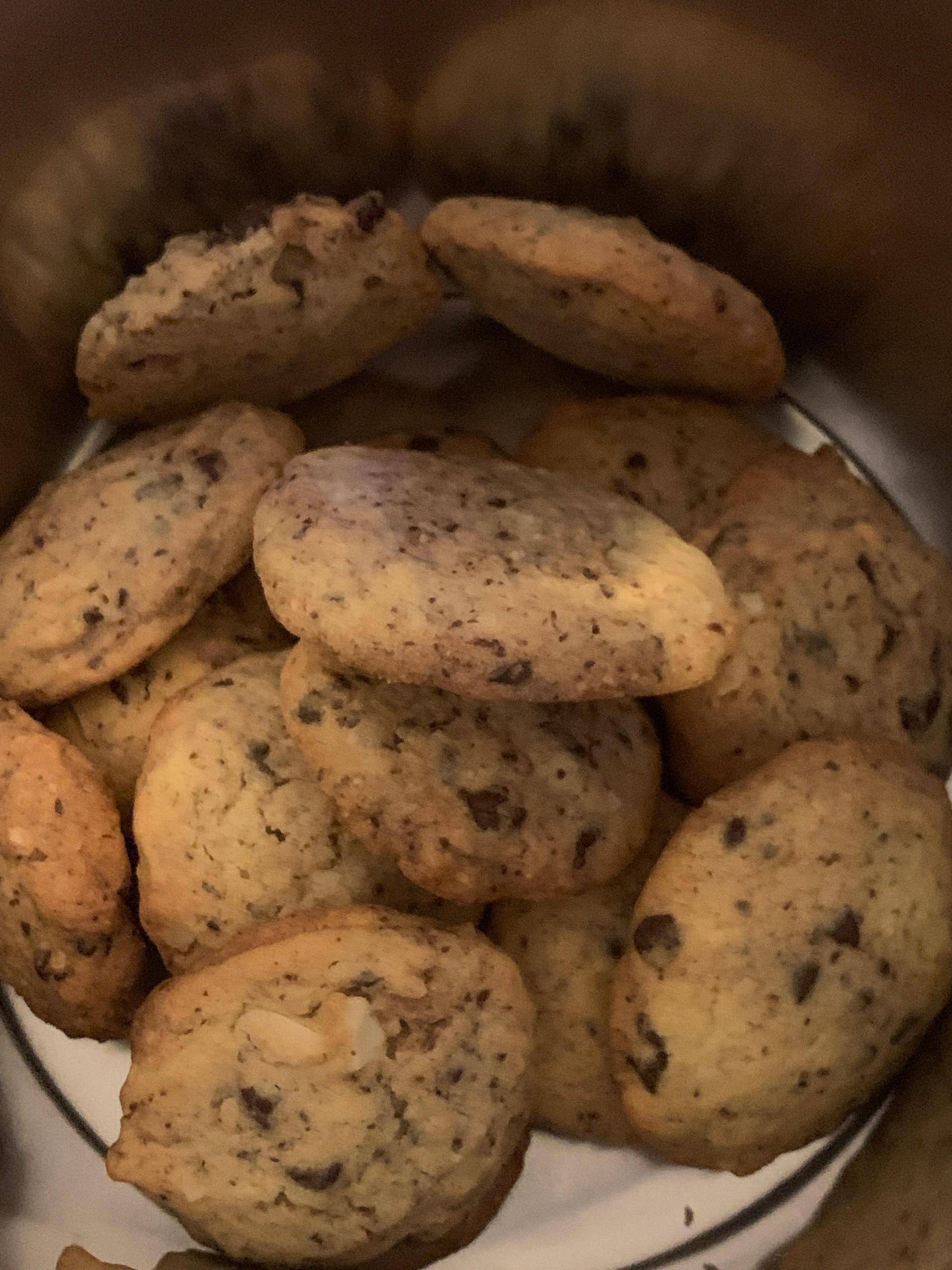 Cookies Petites de chocolat et noix de macadamia - Recepten Companion | Moulinex