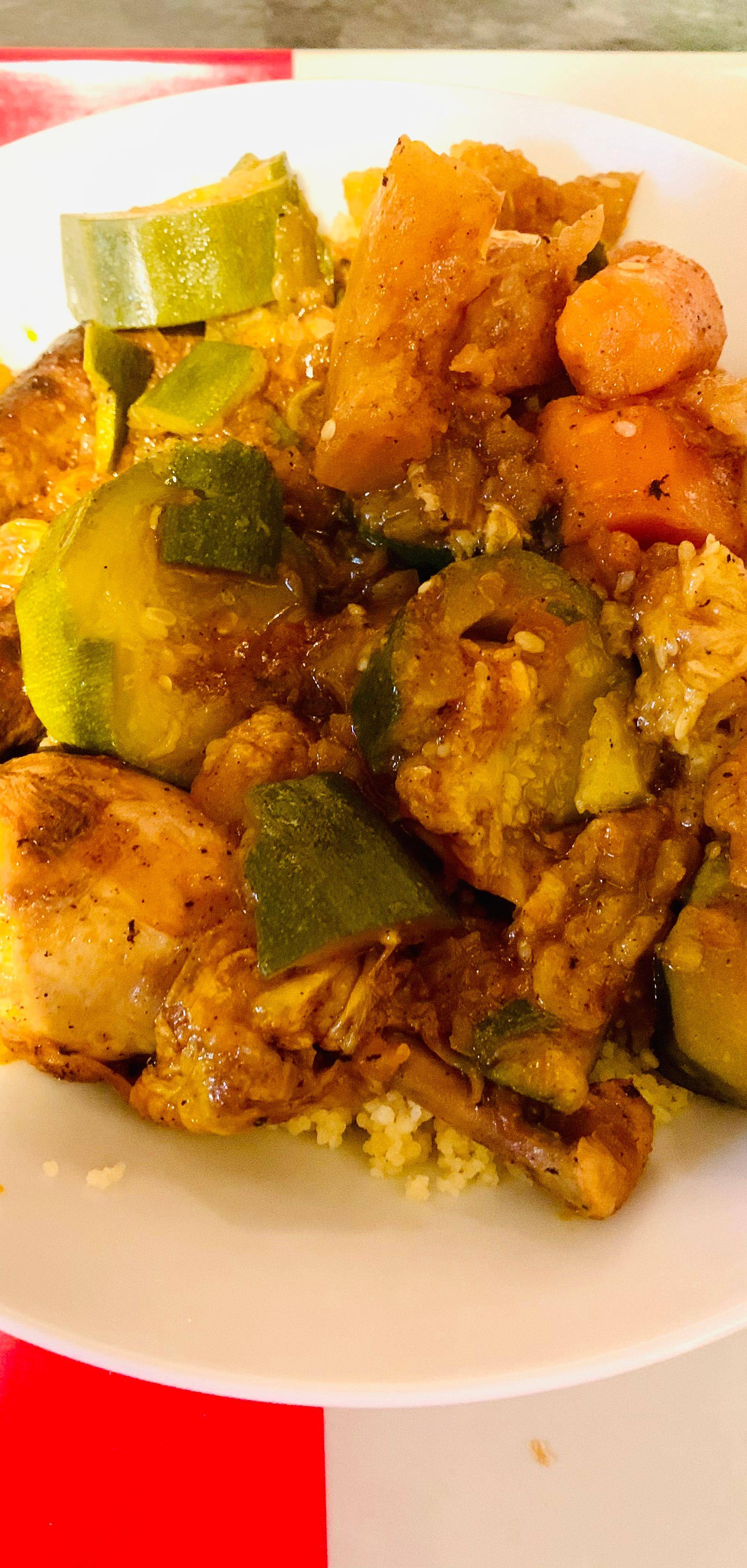Couscous marocain merguez poulet - Recette Cookeo V3 | Moulinex