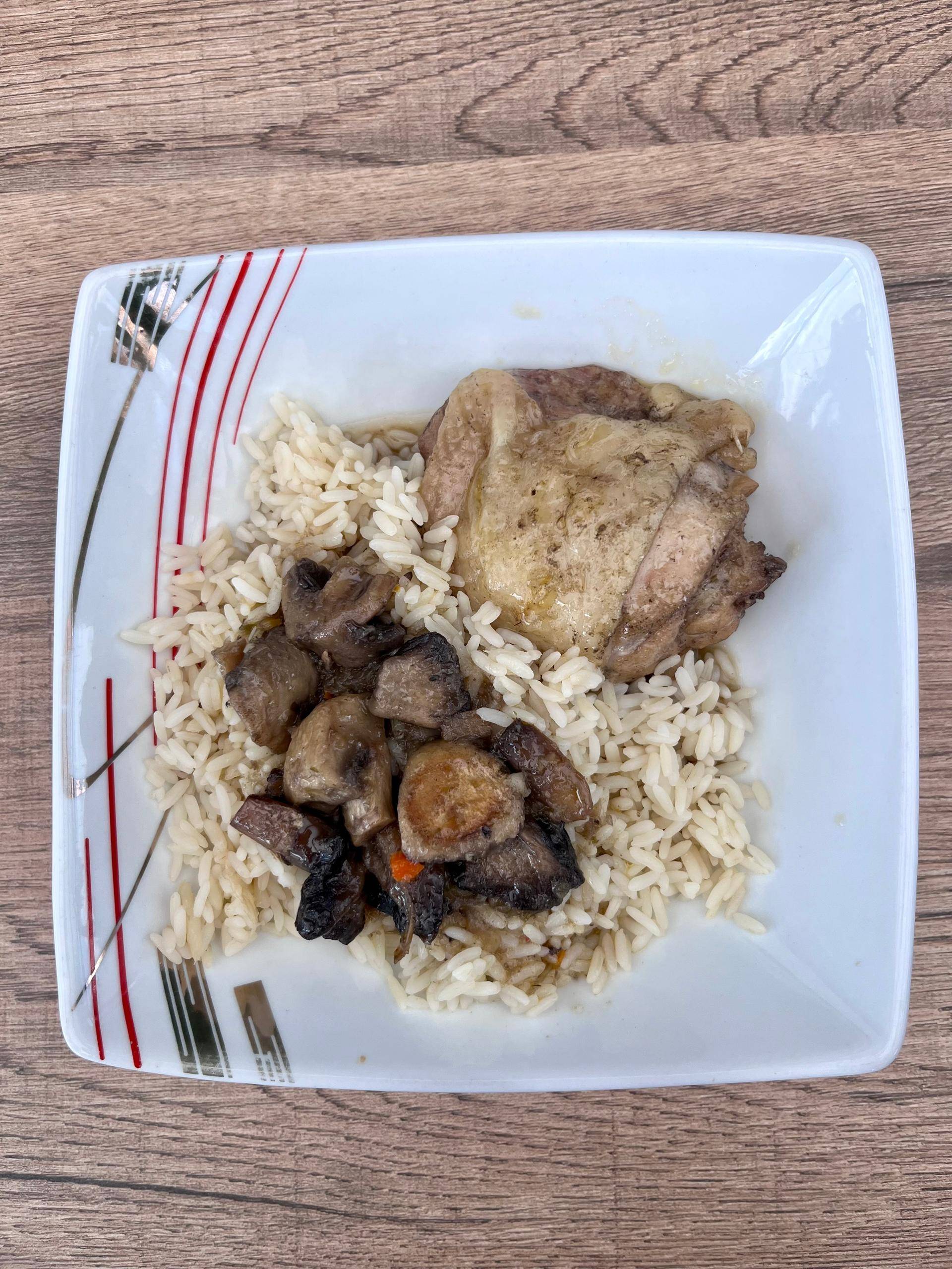 Riz poulet au champignon - Recette Cookeo V3 | Moulinex