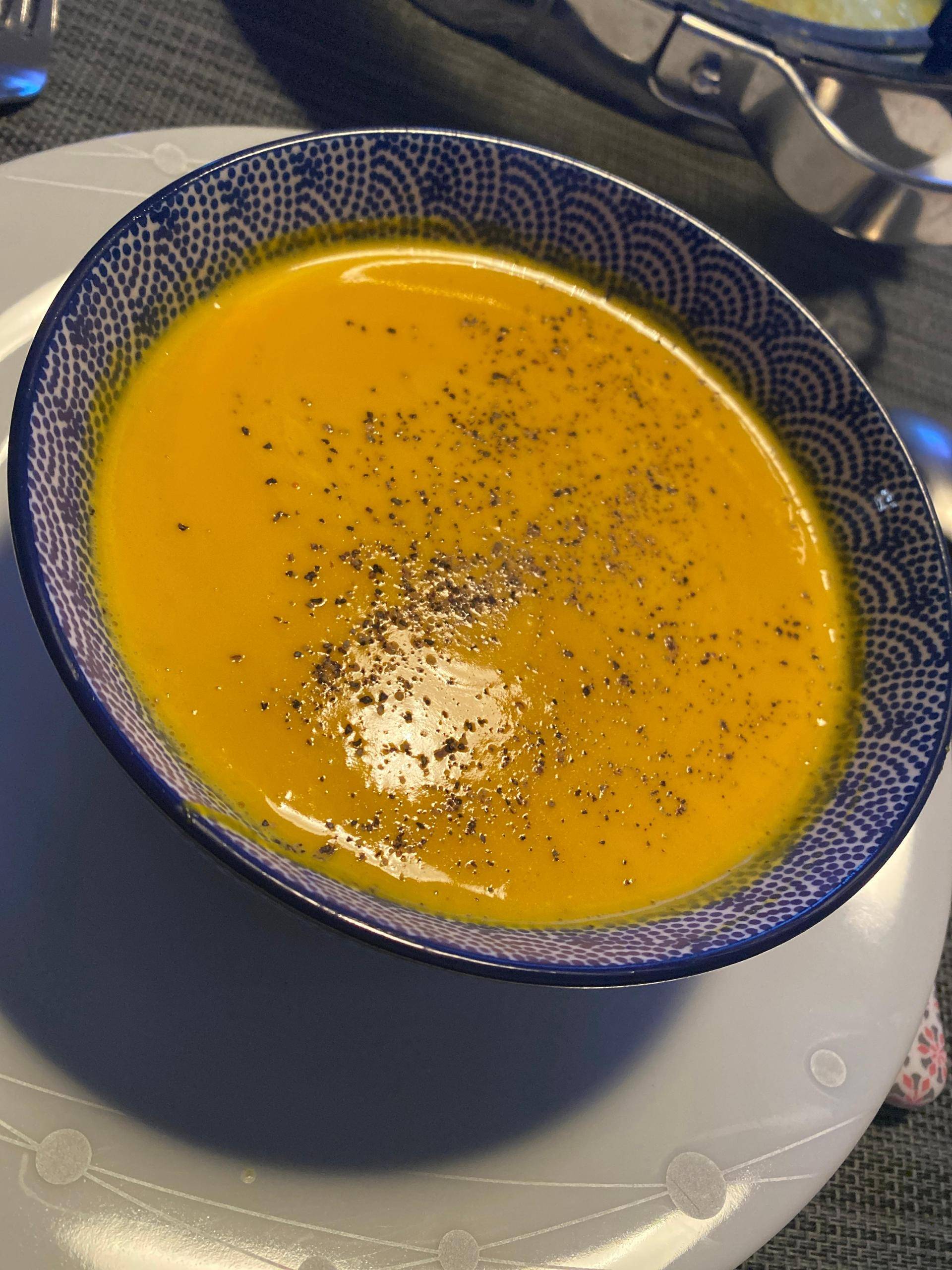 Soupe Potimarron kiri - Recepten Companion Connect XL | Moulinex