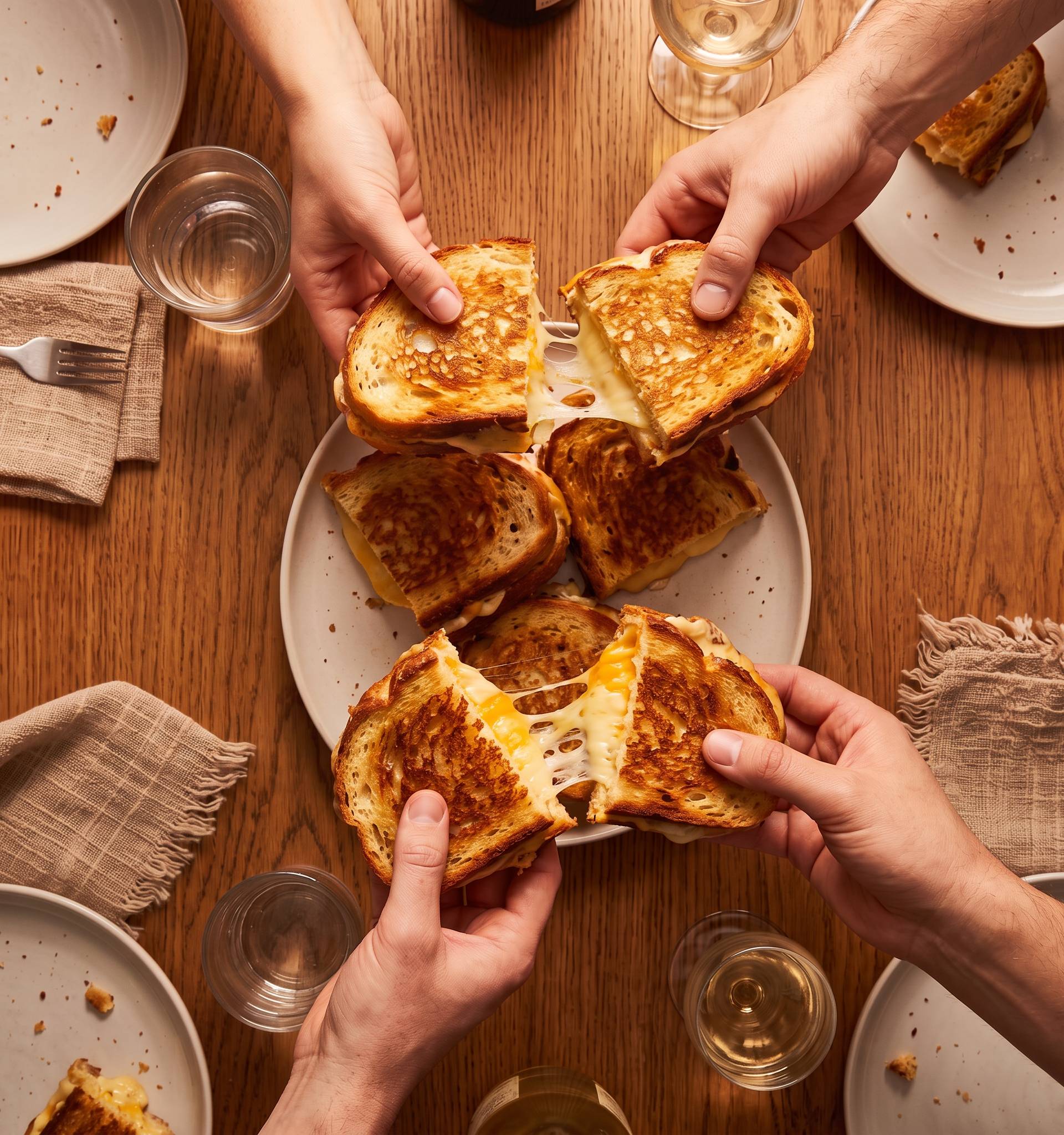 Grilled cheese melt - Recette Ever Fry XXL SURFACE | Moulinex