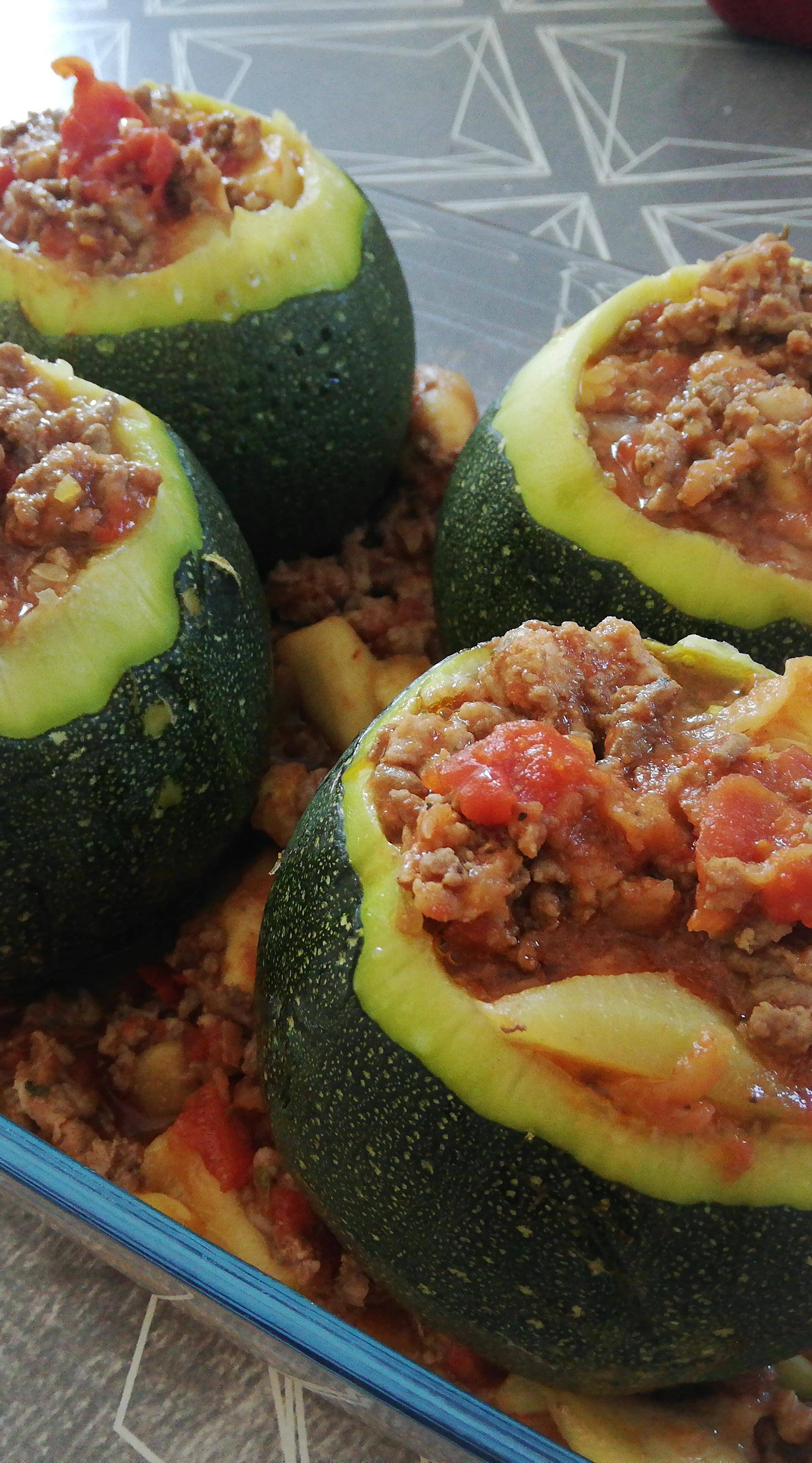 Courgettes rondes farcies - Recette Cookeo | Moulinex