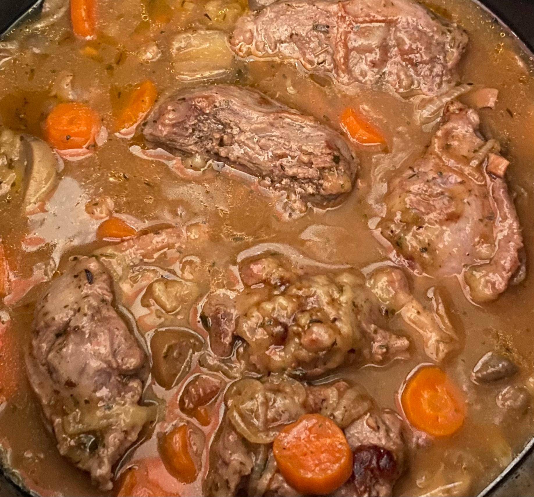 Joue de porc aux champignons et carottes - Recepten Cookeo V3 | Moulinex