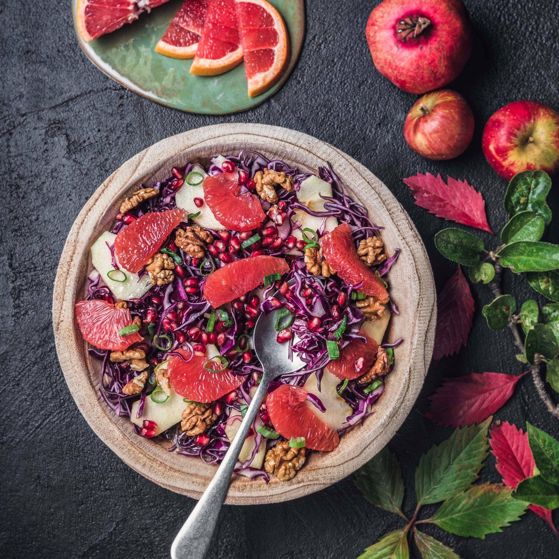 Detox salade van rode kool - Recepten Companion | Moulinex