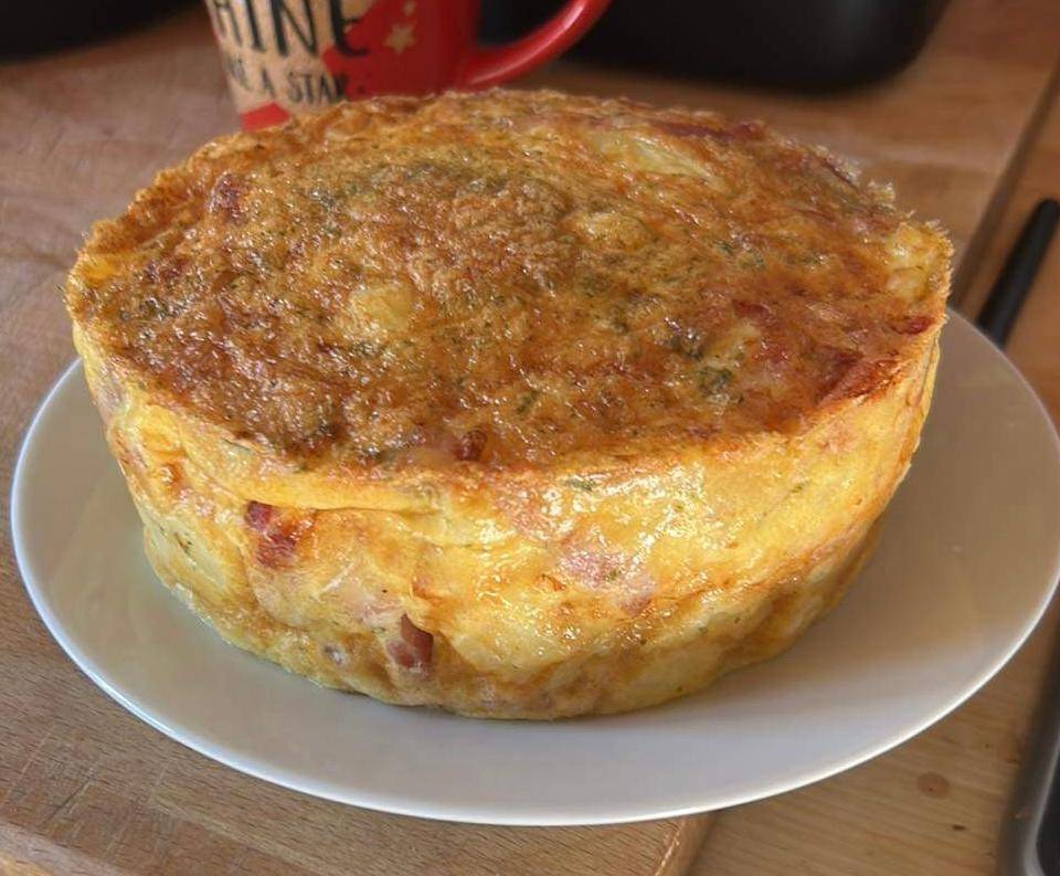 Tortilla aux lardons - Recette Cookeo | Moulinex