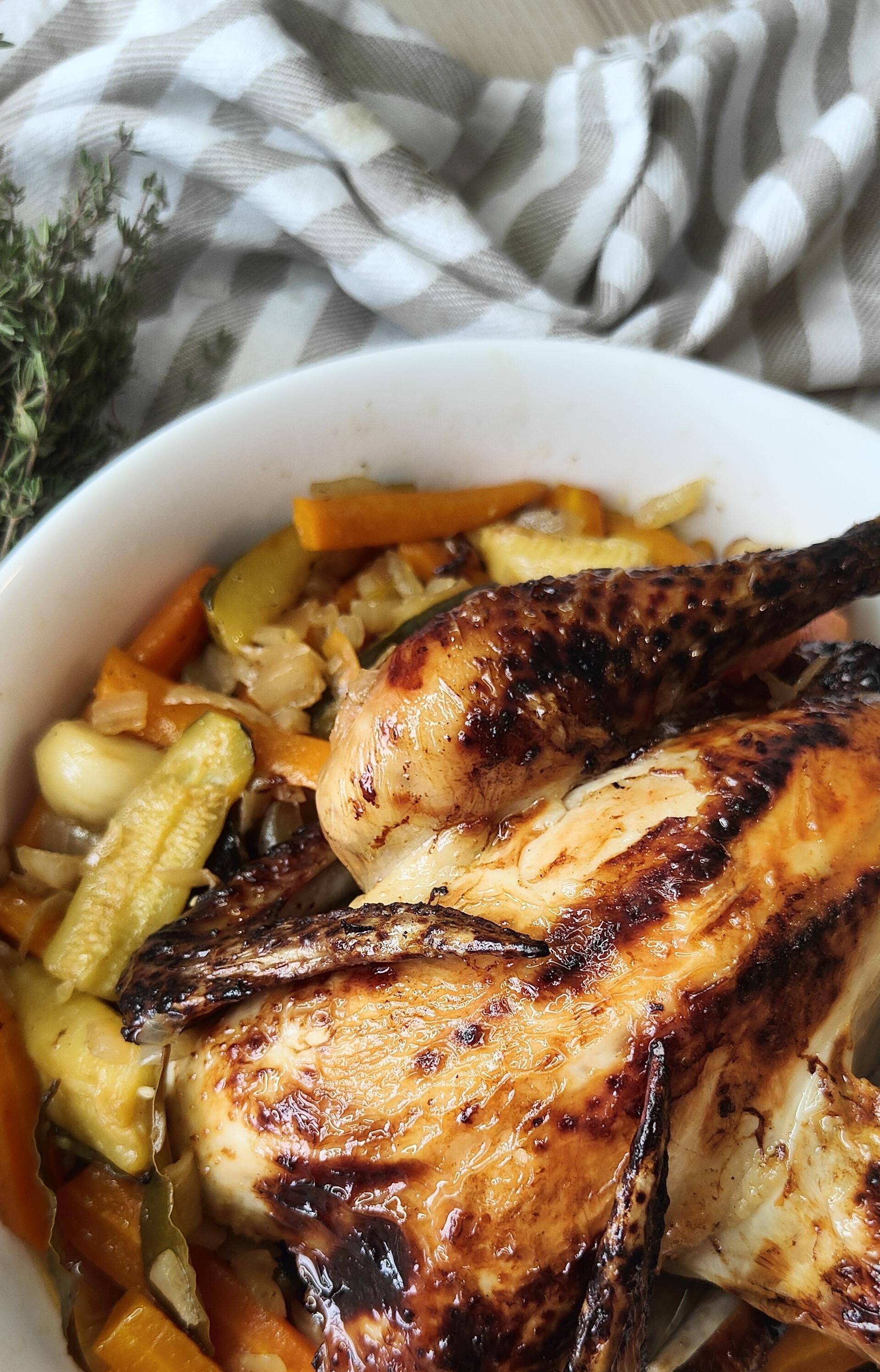 Poulet au thym et au citron - Recette Cookeo | Moulinex