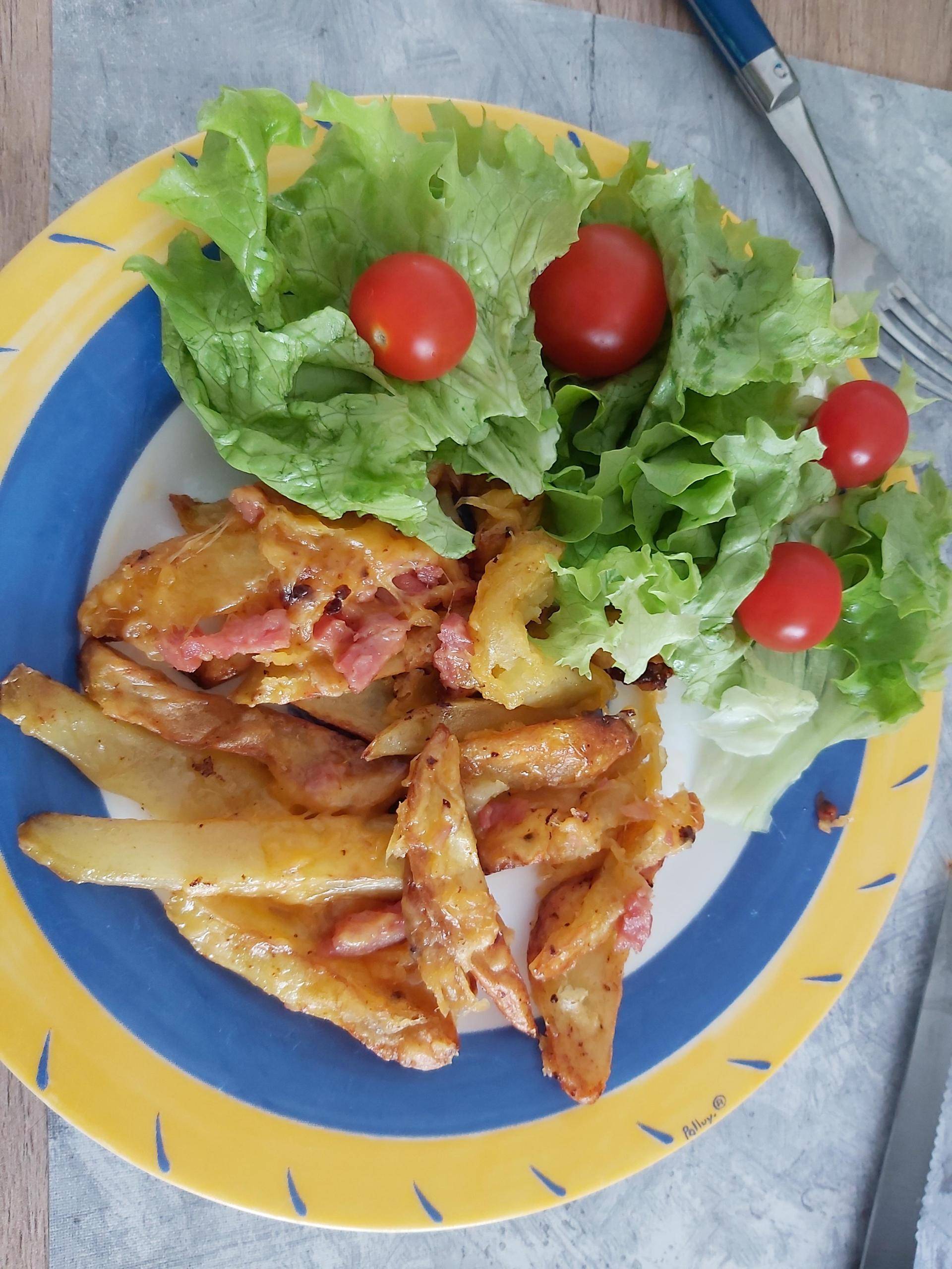 Frites bacon cheddar - Recette Cookeo | Moulinex