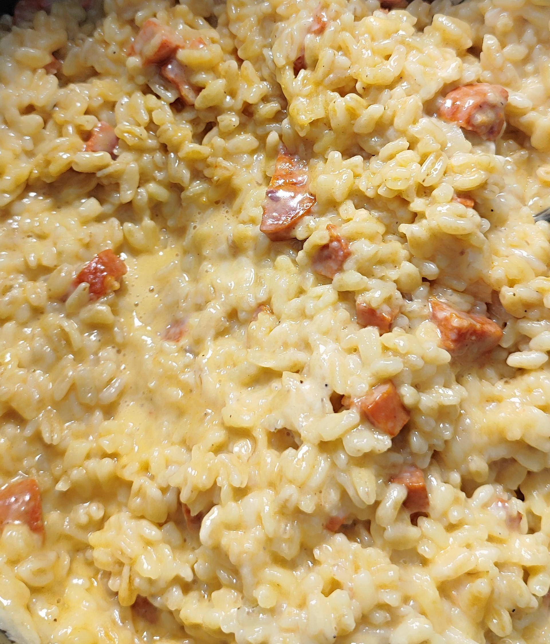 Risotto d'ebly au chorizo - Recette Cookeo V3 | Moulinex