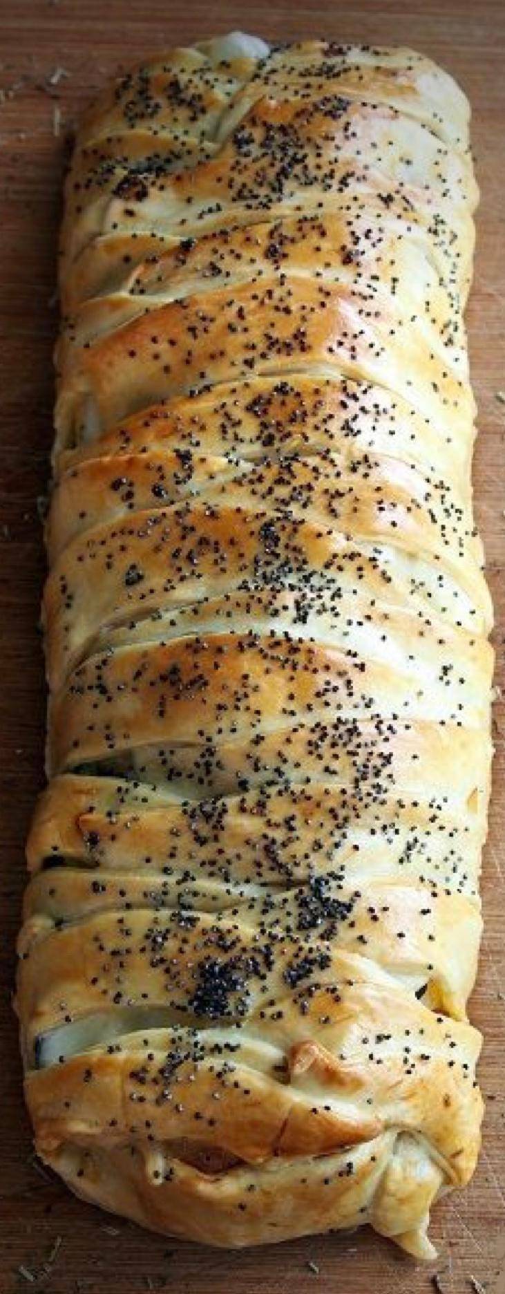 Tresse courgette mozza jambon - Recepten Cookeo | Moulinex