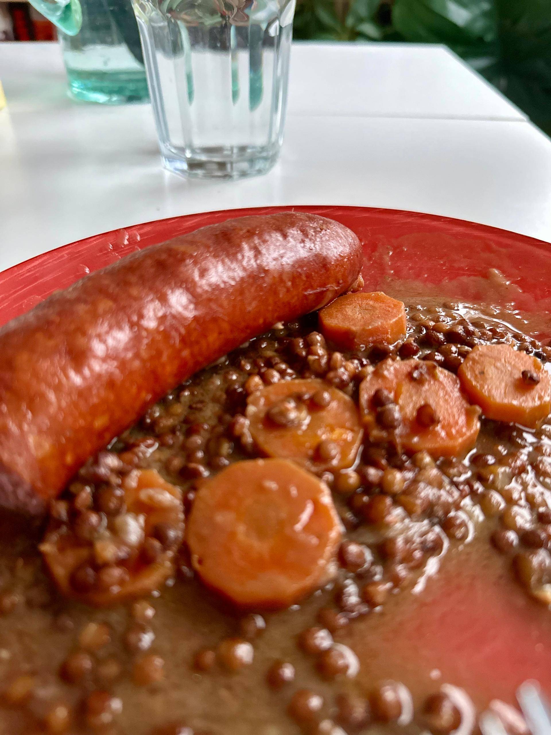Saucisses aux lentilles - Recepten Cookeo V3 | Moulinex