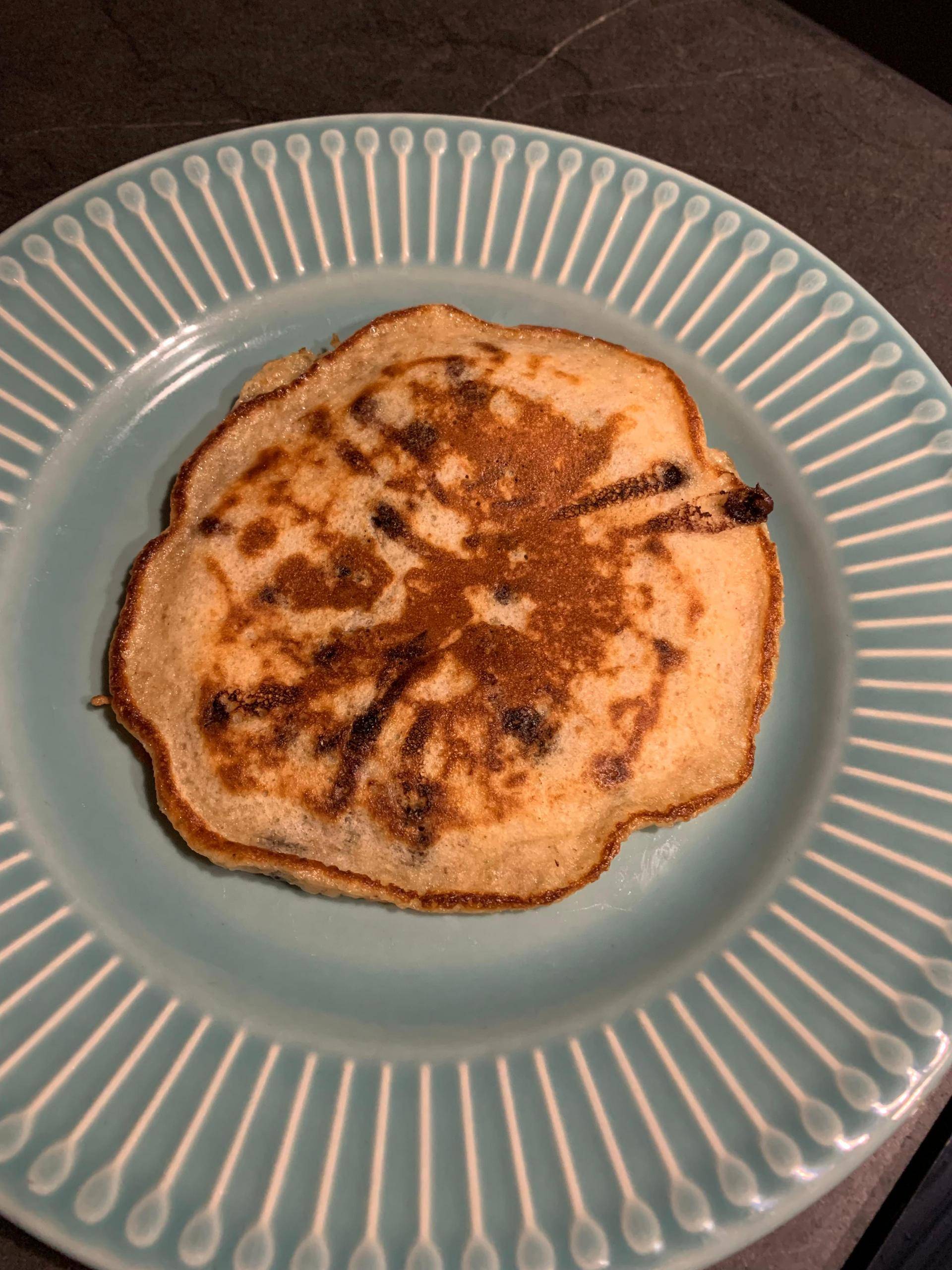 Pancake au yaourt et pépites de chocolat - Recepten Companion Connect XL | Moulinex