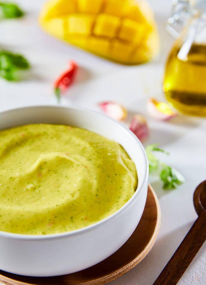 Vinaigrette mangue et coriandre - Recepten Perfectmix + | Moulinex