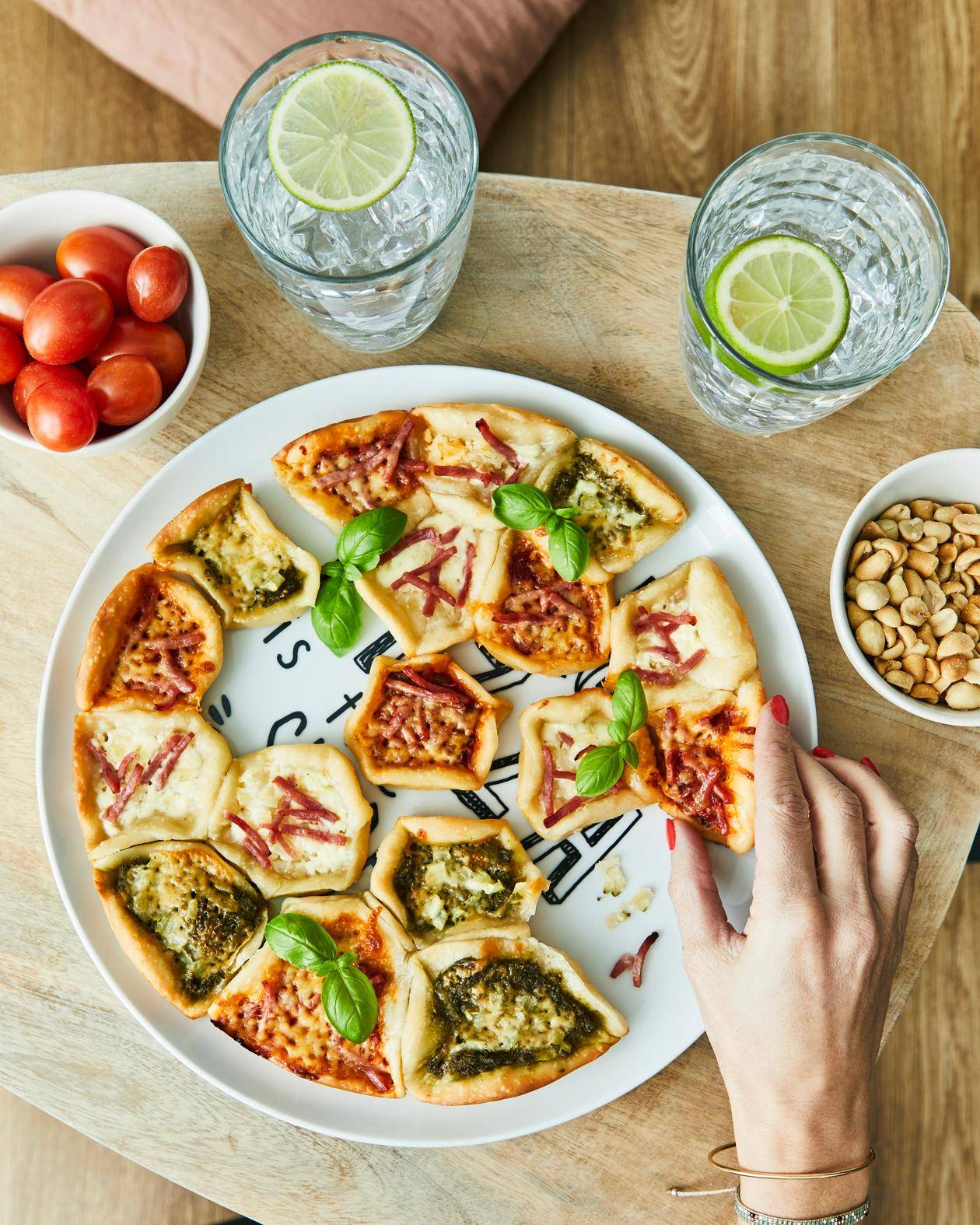 Pizza party - Recepten Cook'in One | Moulinex