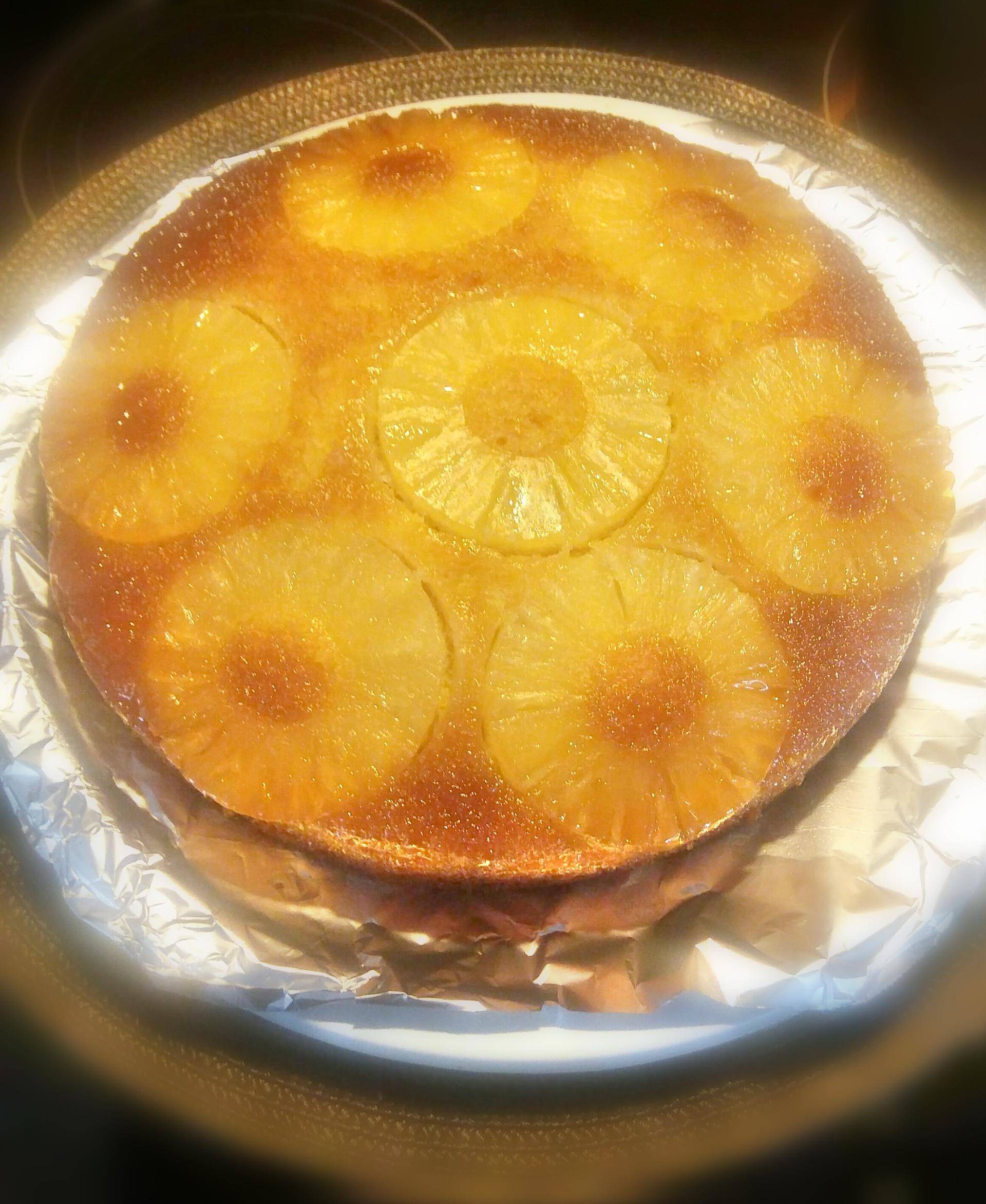 Gâteau renversé à l ananas - Recette Companion Connect | Moulinex