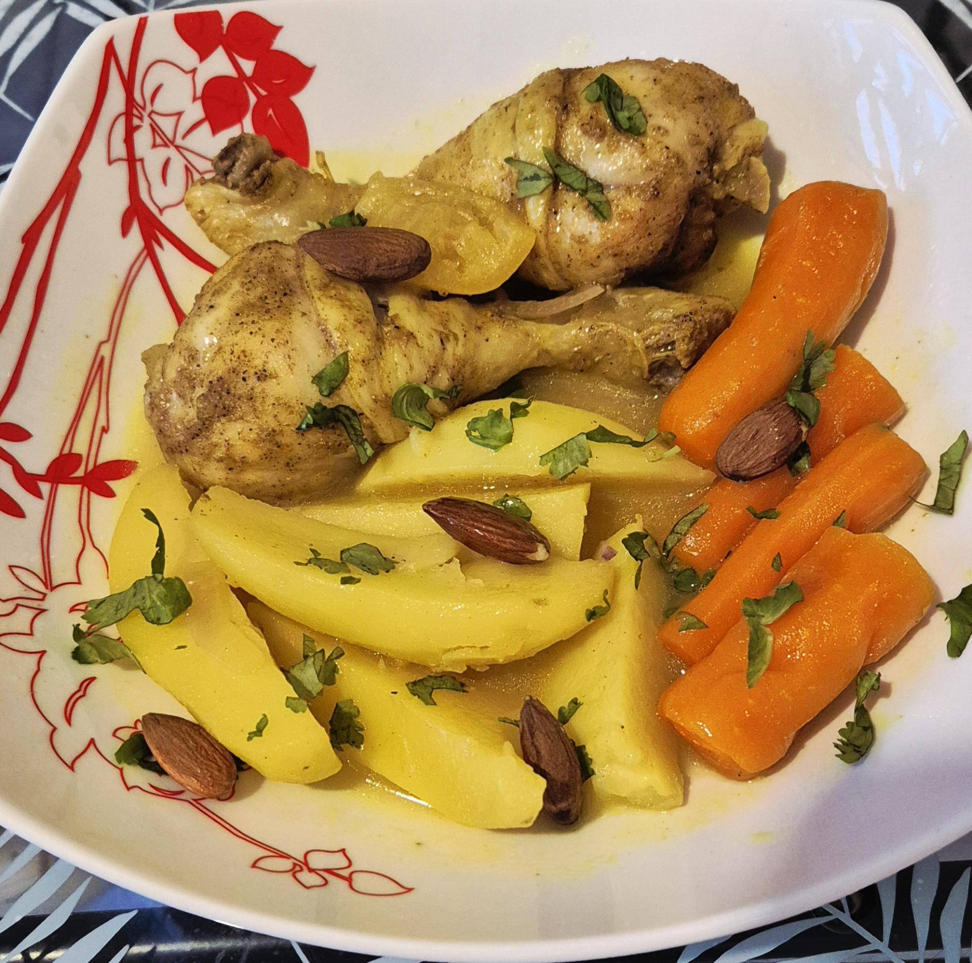 Tajine poulet citron confit et légumes par Didi - Recette Cookeo Infinity Autostir | Moulinex