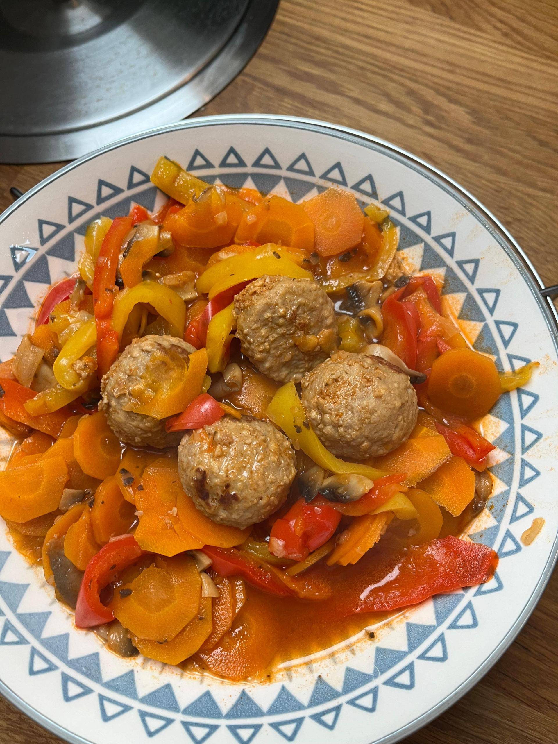 Boulettes aux légumes d’automne - Recette Cookeo | Moulinex