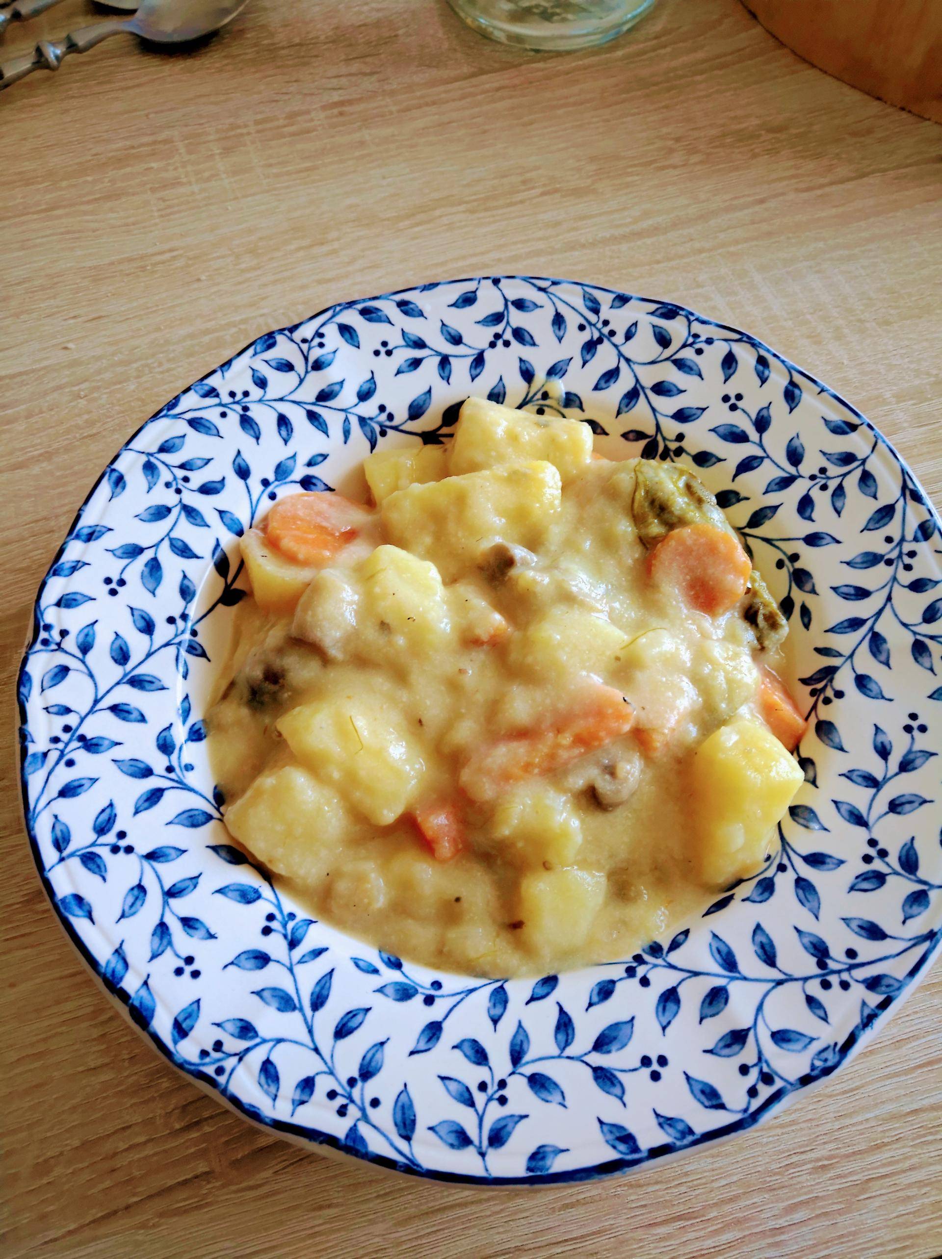 Blanquette de pommes de terre - Recette Cookeo V3 | Moulinex