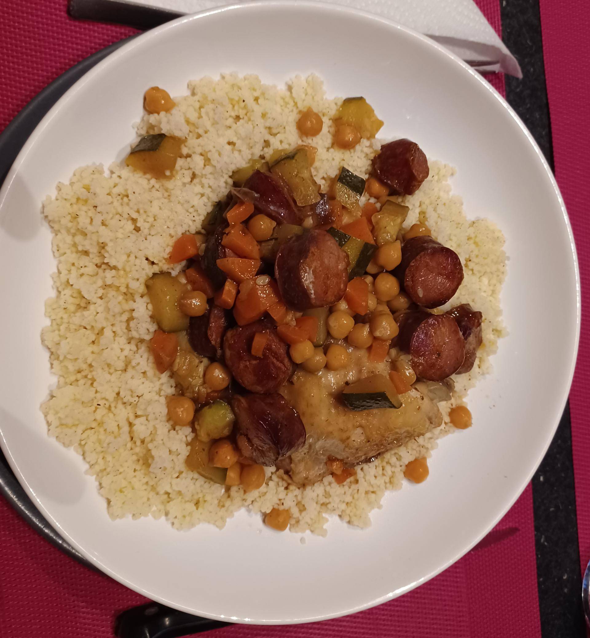 Couscous revisité au chorizo - Recepten Cookeo | Moulinex