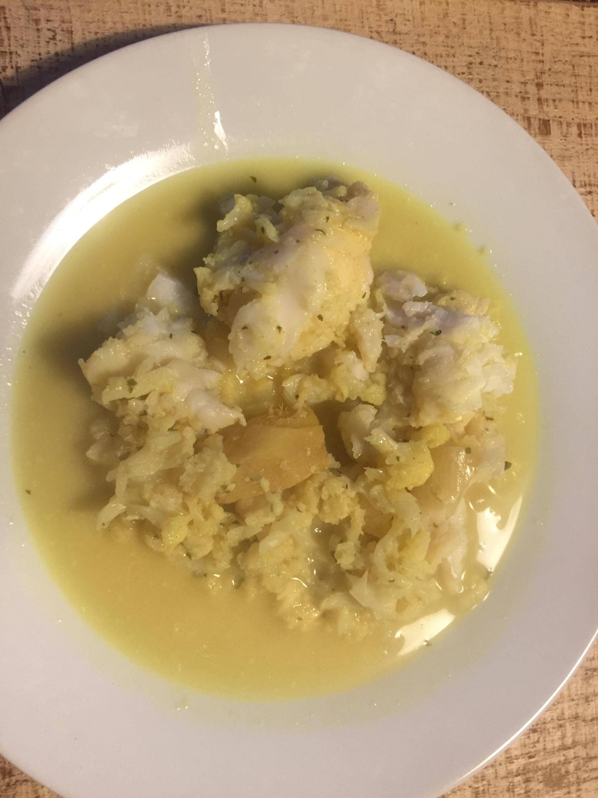 Dos de cabillaud au lait de coco et chou fleur - Recepten Cookeo | Moulinex