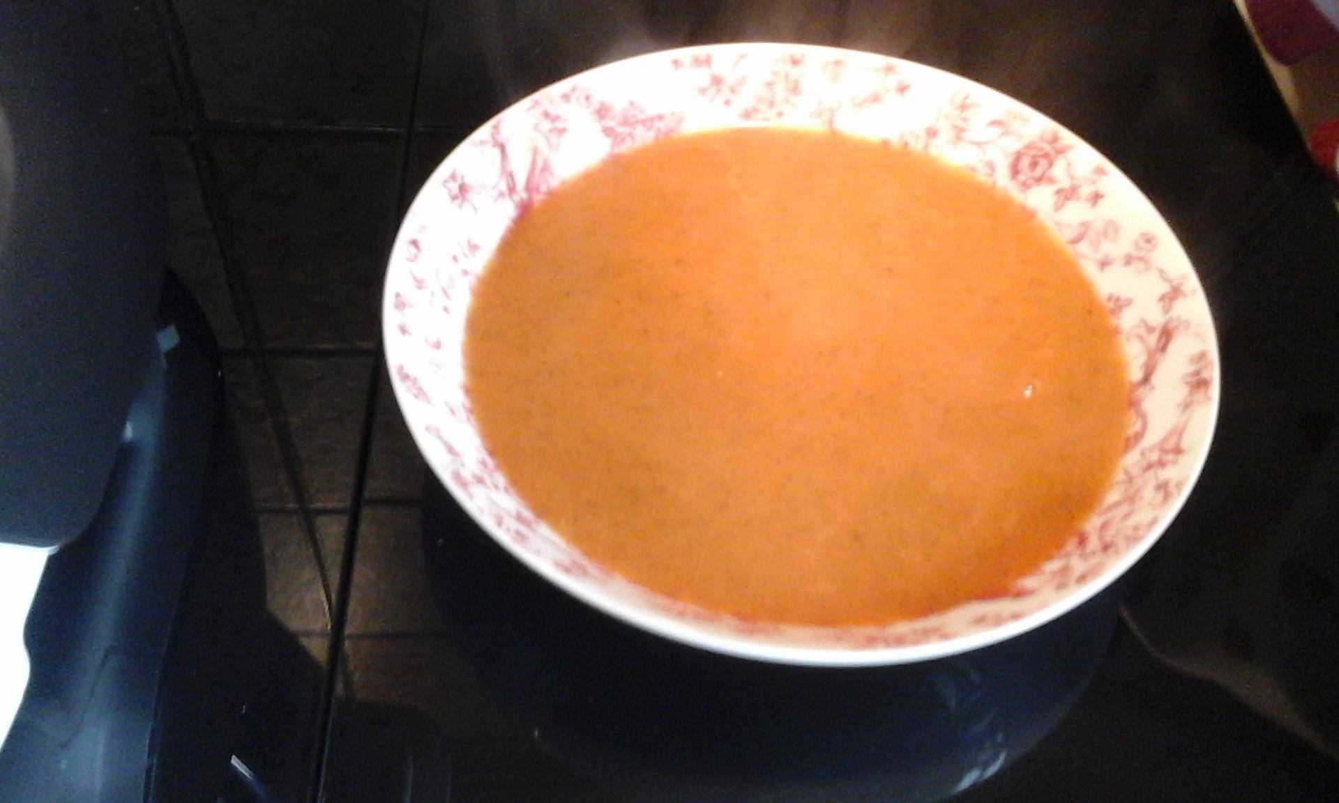 Velouté de tomates courgettes - Recette Companion Connect XL | Moulinex