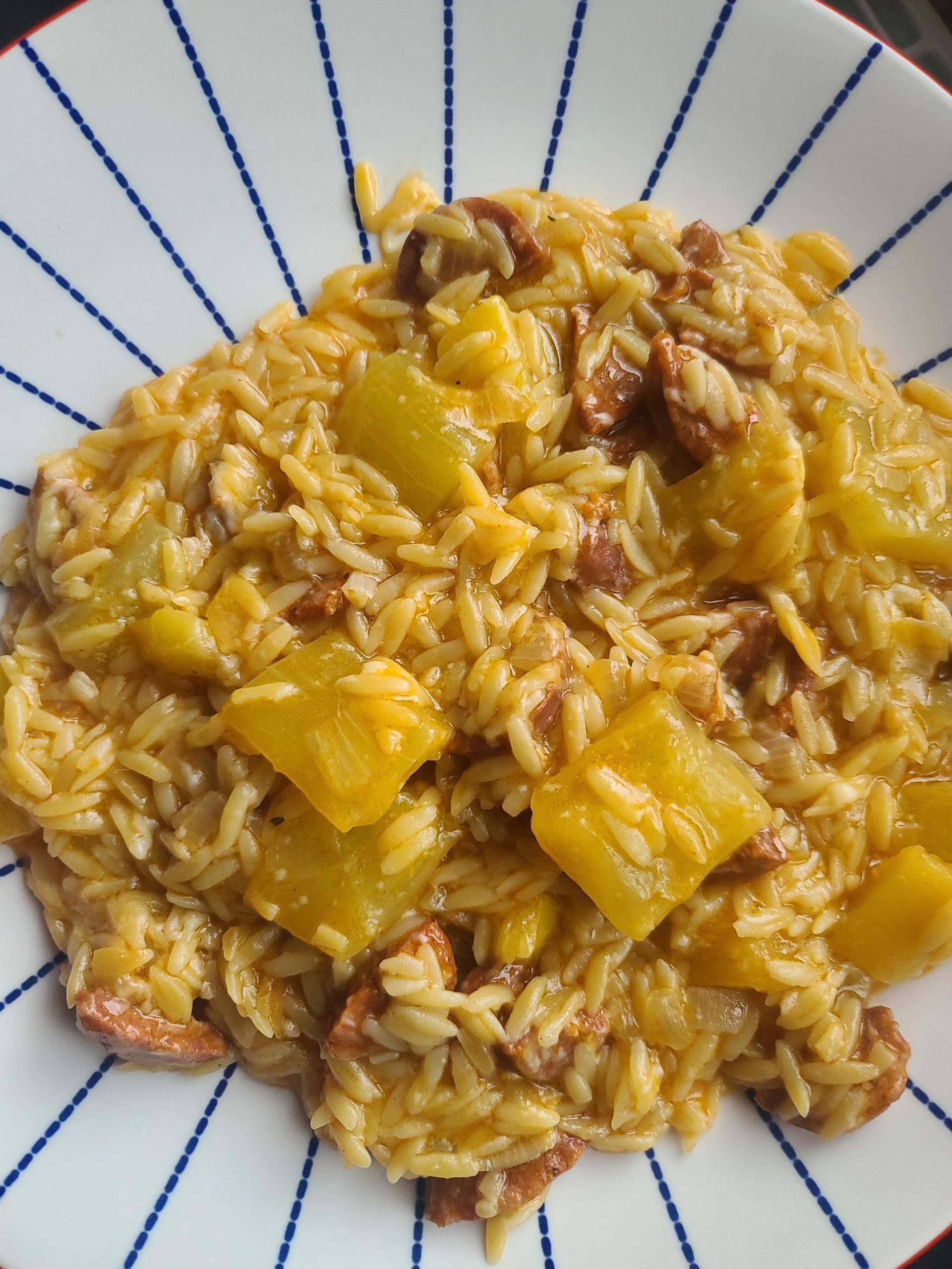 Orzo chorizo courgette - Recette Cookeo | Moulinex
