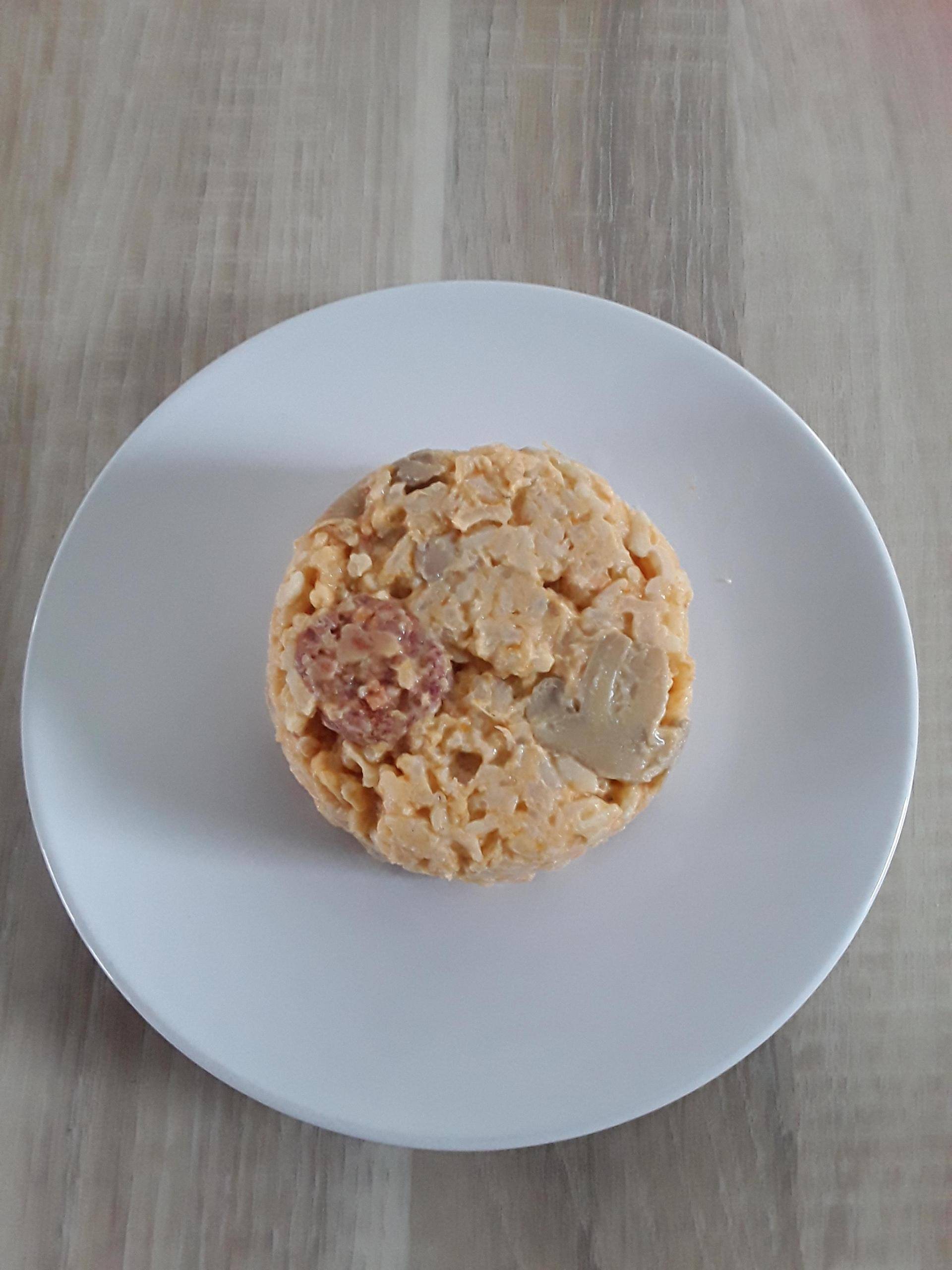 Rizotto au chorizo et aux champignons - Recepten Companion Connect XL | Moulinex