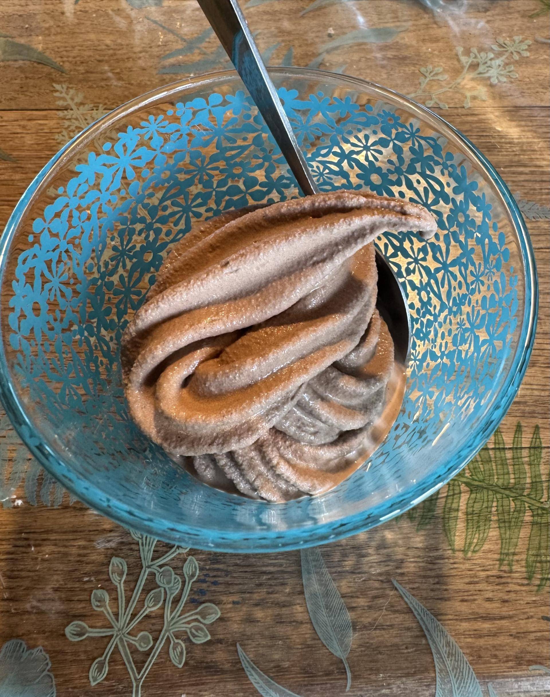 Yaourt glacé au chocolat - Recette Freezi | Moulinex
