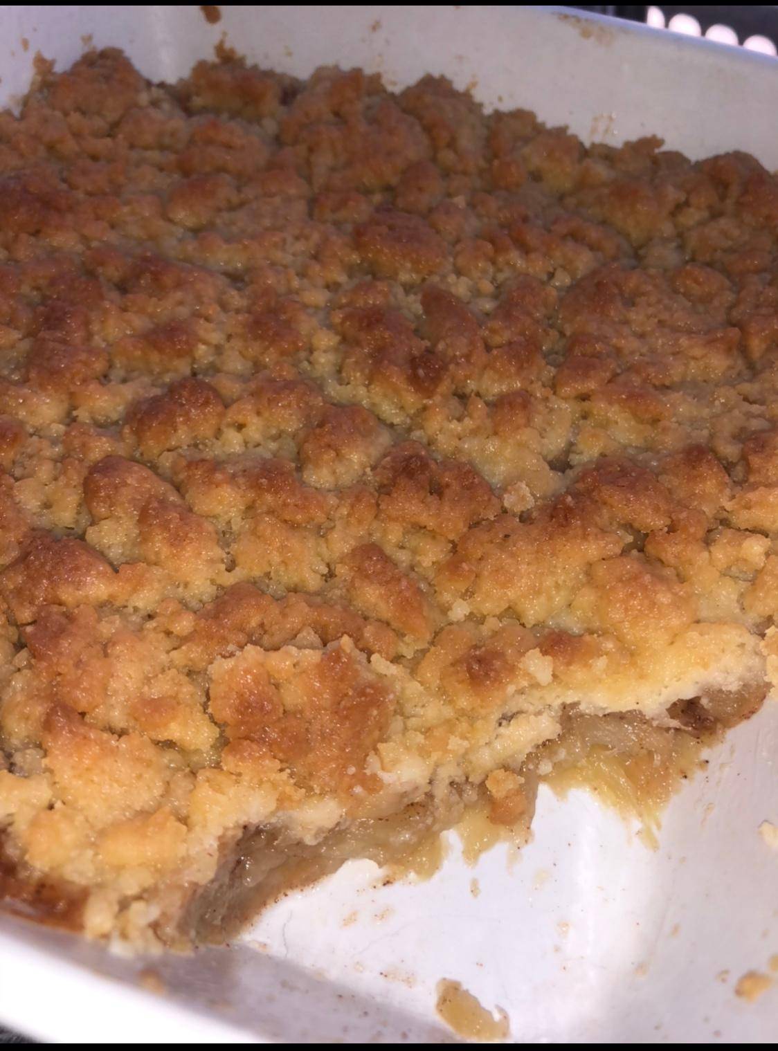 Crumble aux pommes - Recepten Cookeo | Moulinex