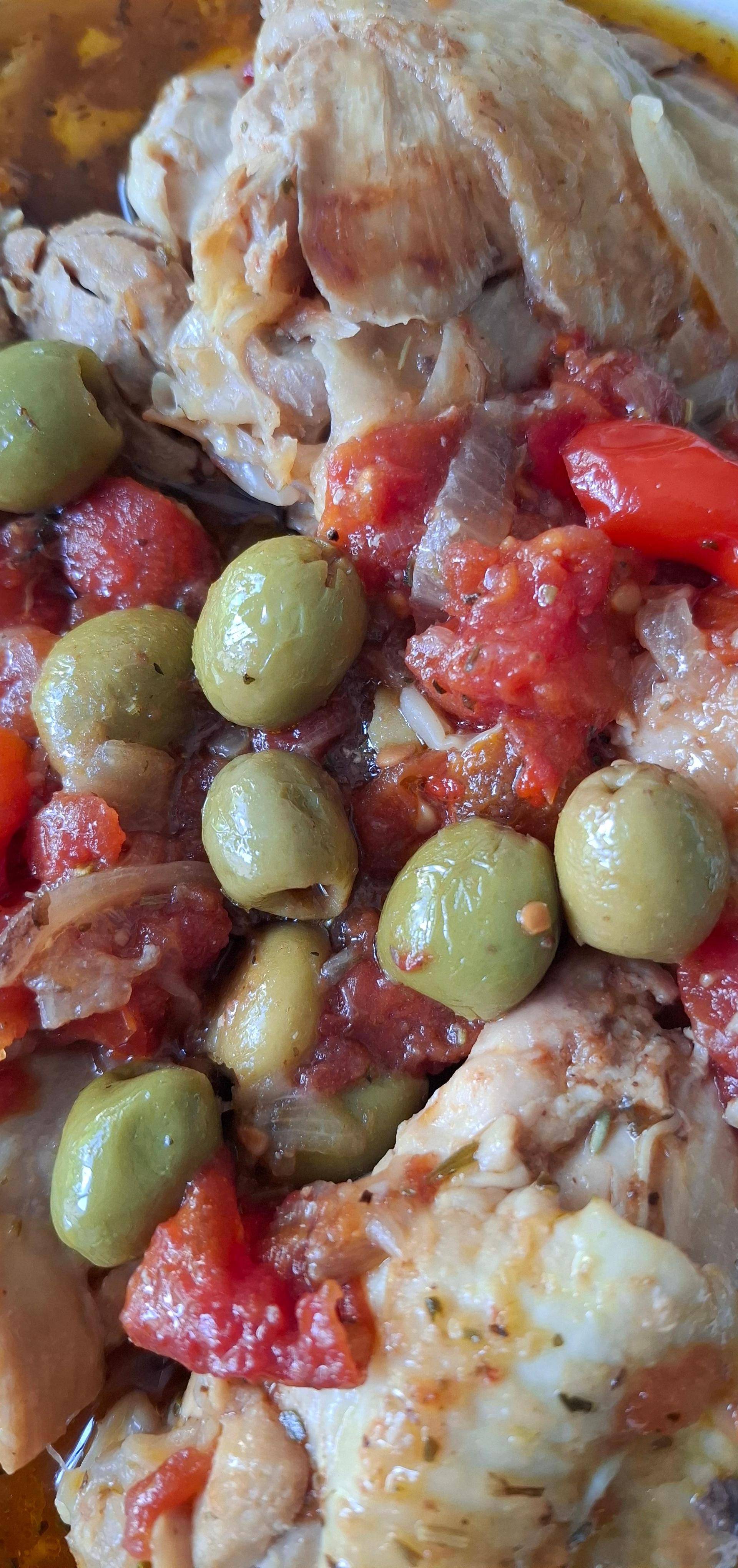 Poulet façon provençale avec olives vertes - Recette Cookeo V3 | Moulinex