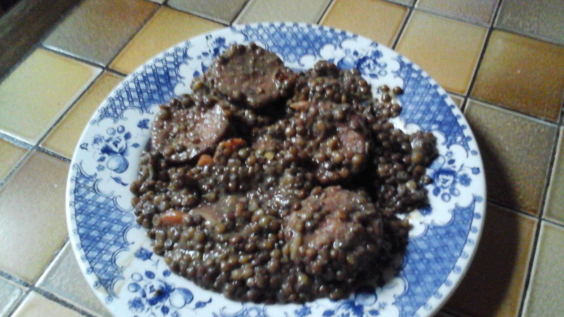 Saucisse morteau aux lentilles - Recepten Companion Connect XL | Moulinex