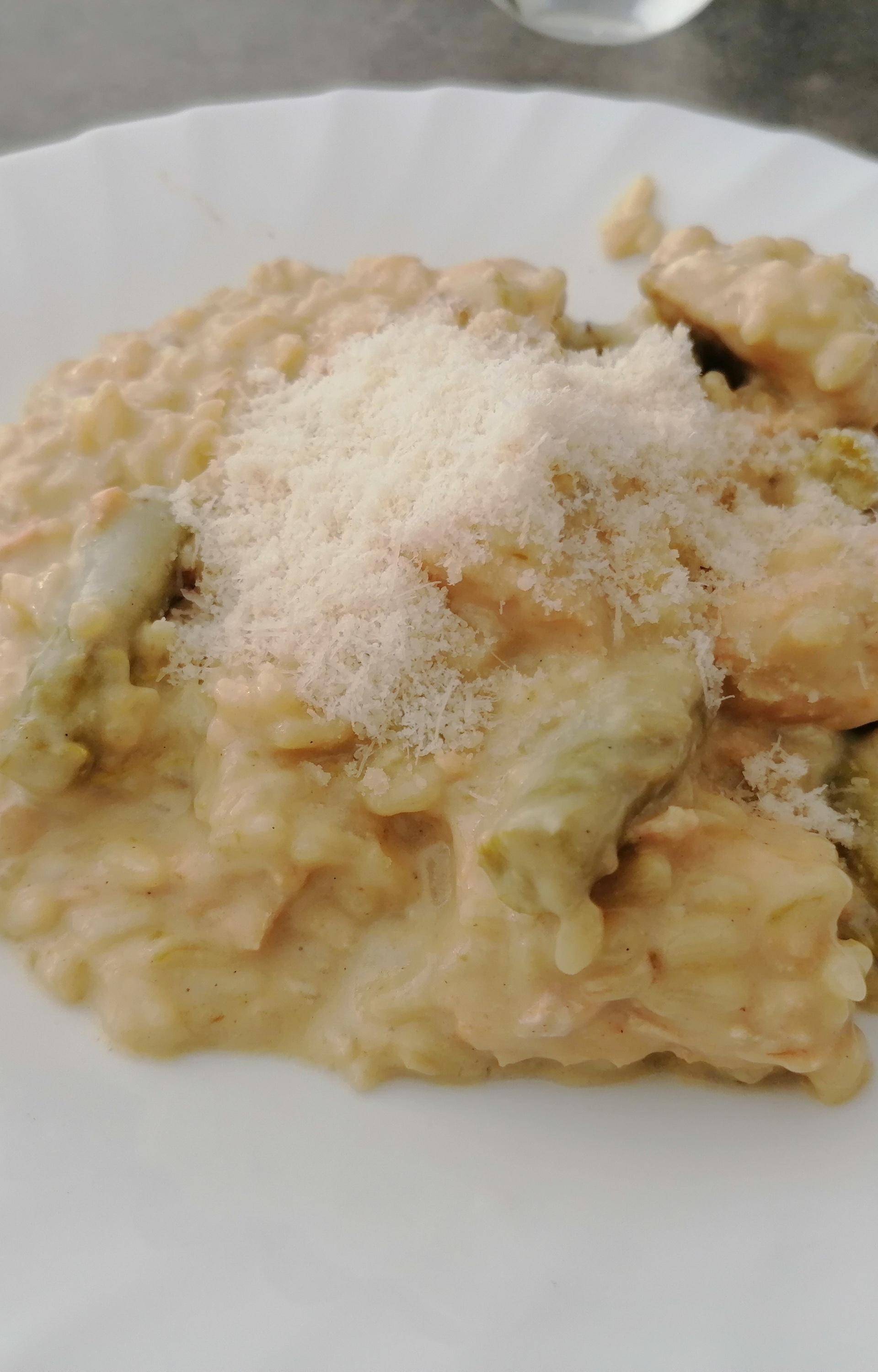 Risotto saumon asperge - Recette Cookeo | Moulinex