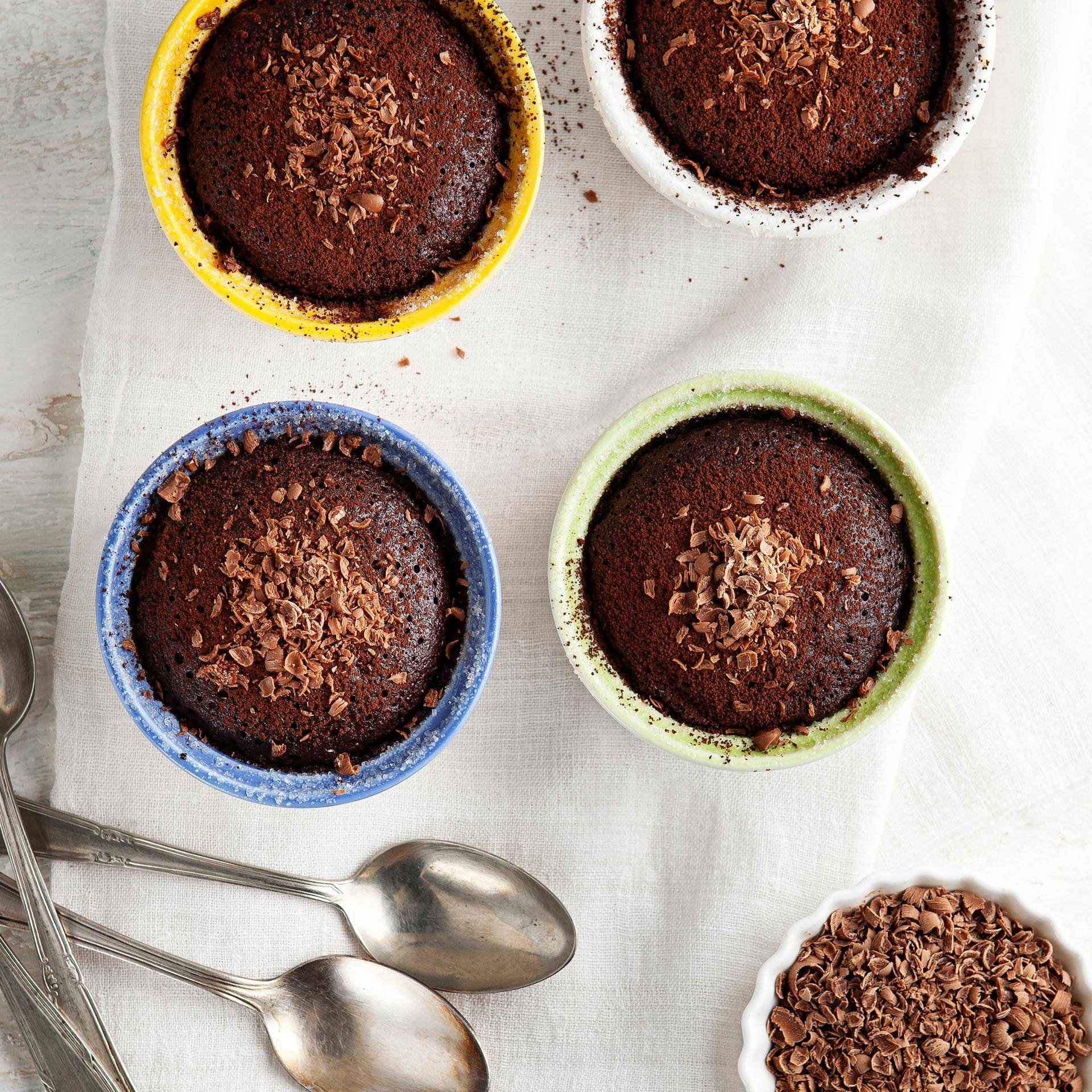Petits moelleux au chocolat - Recette Dual EasyFry&Grill | Moulinex
