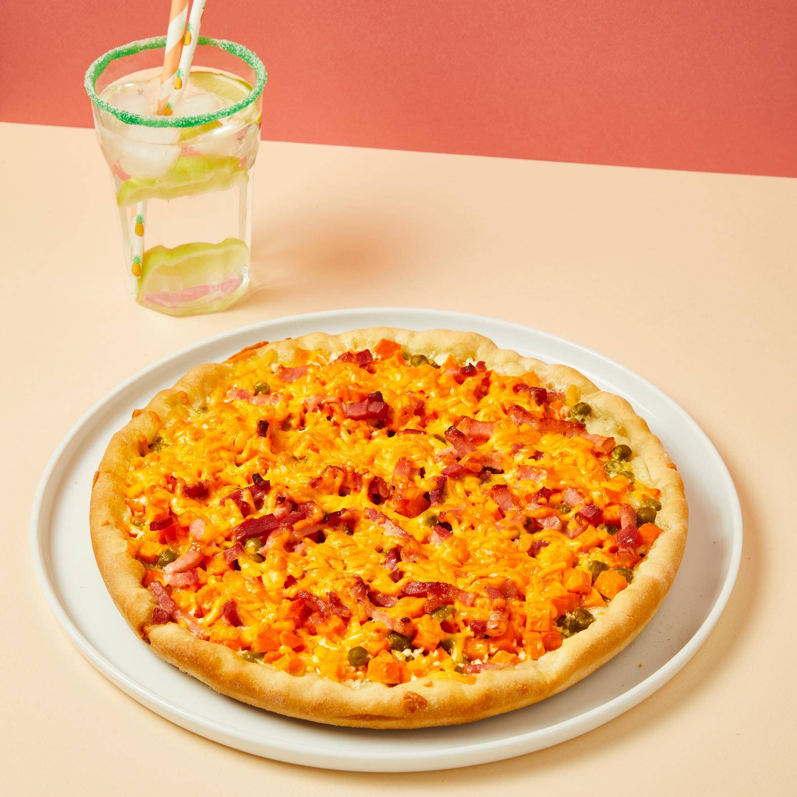 Pizza butternut - Recette Easy Fry XL Surface | Moulinex