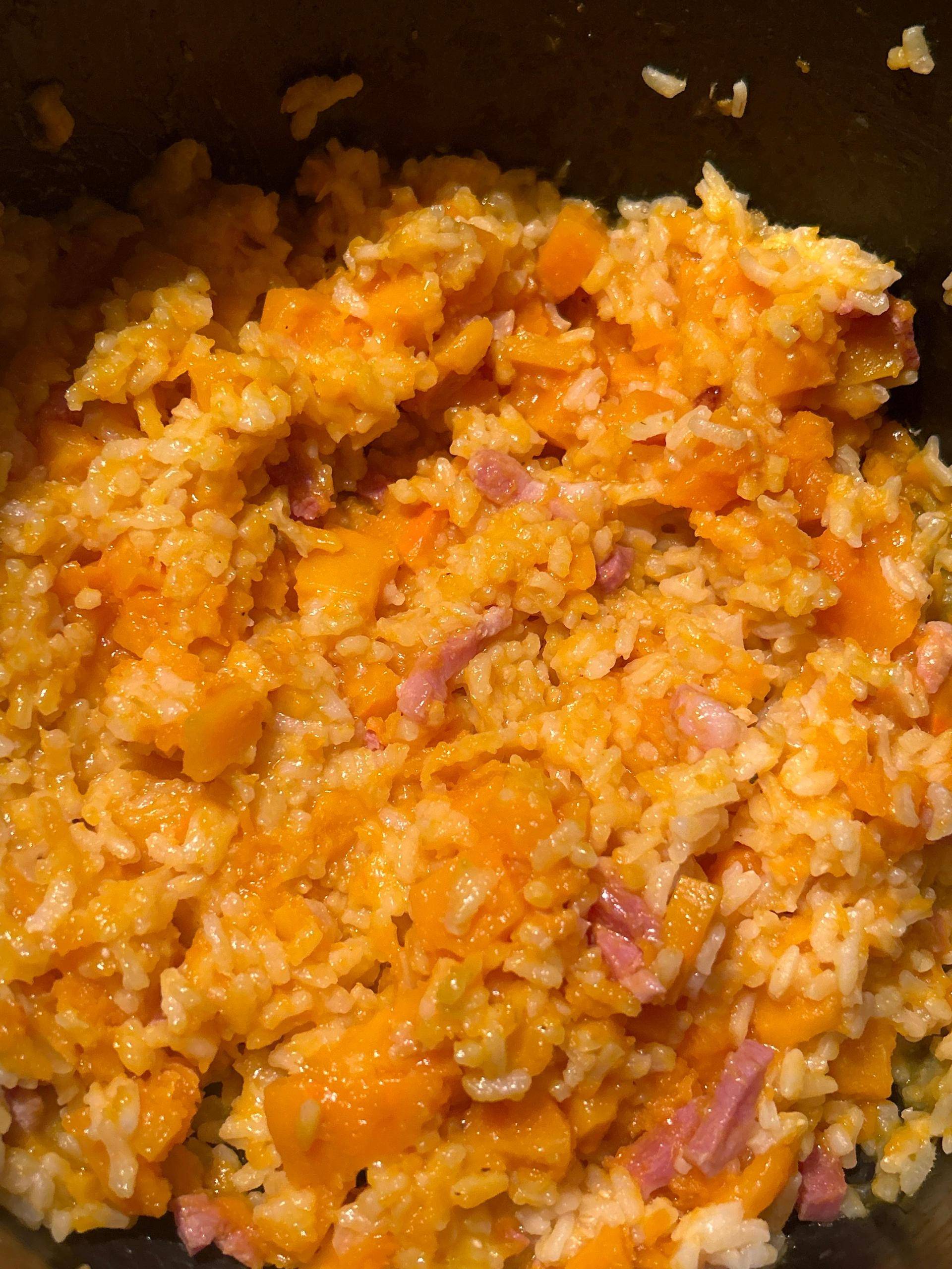 Risotto potiron lardons - Recepten Cookeo | Moulinex
