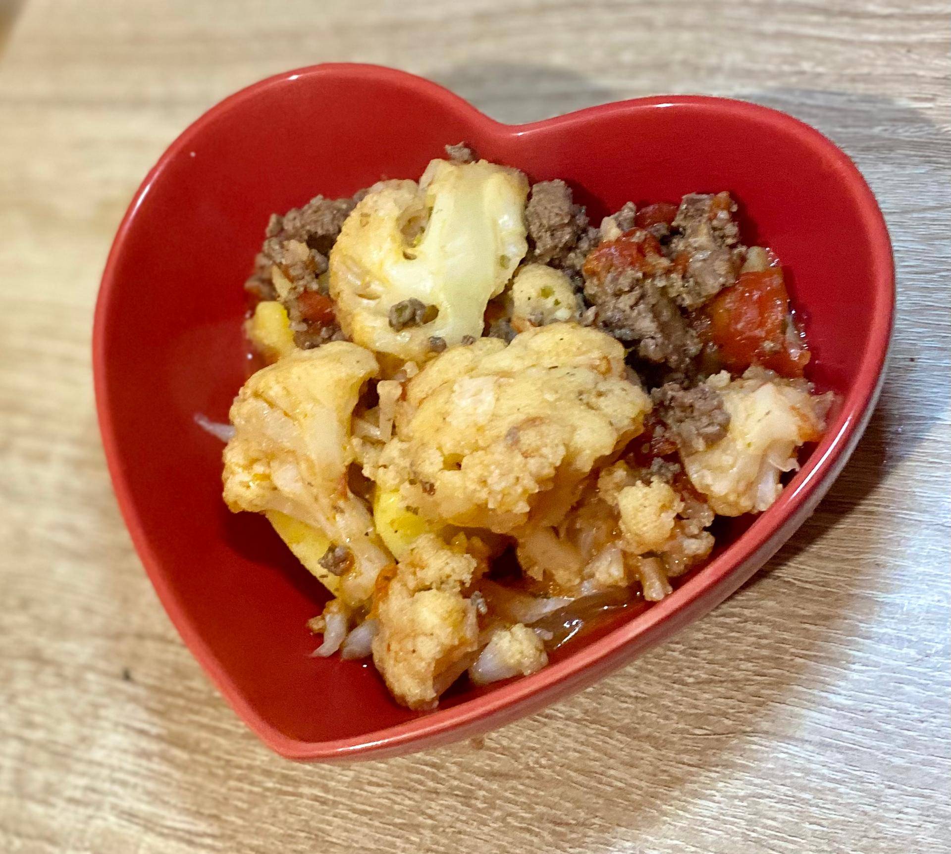 Chou-fleur à la bolognaise - Recepten Cookeo | Moulinex