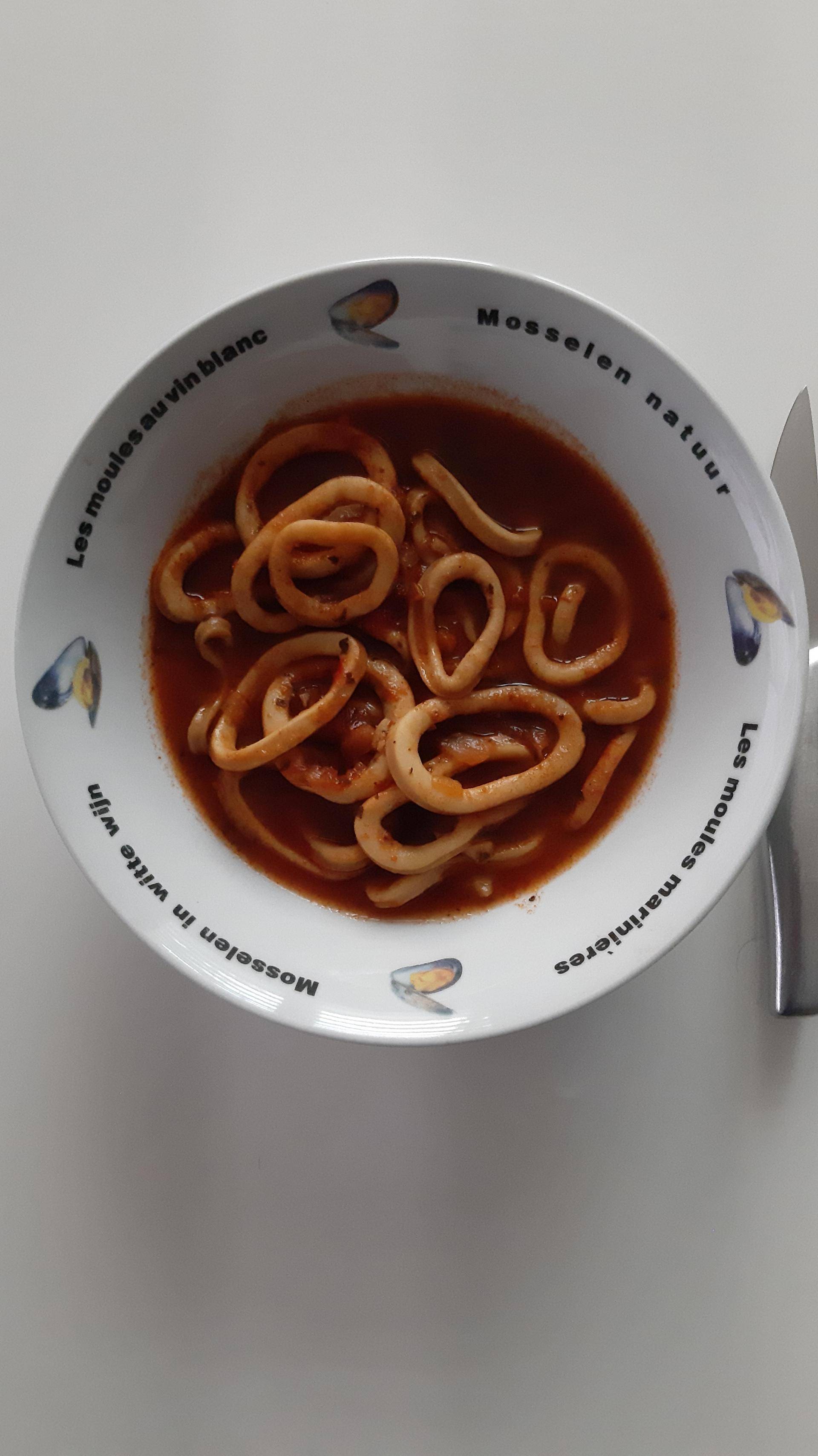 Calamars à la sauce tomate 🍅 - Recette Cookeo | Moulinex