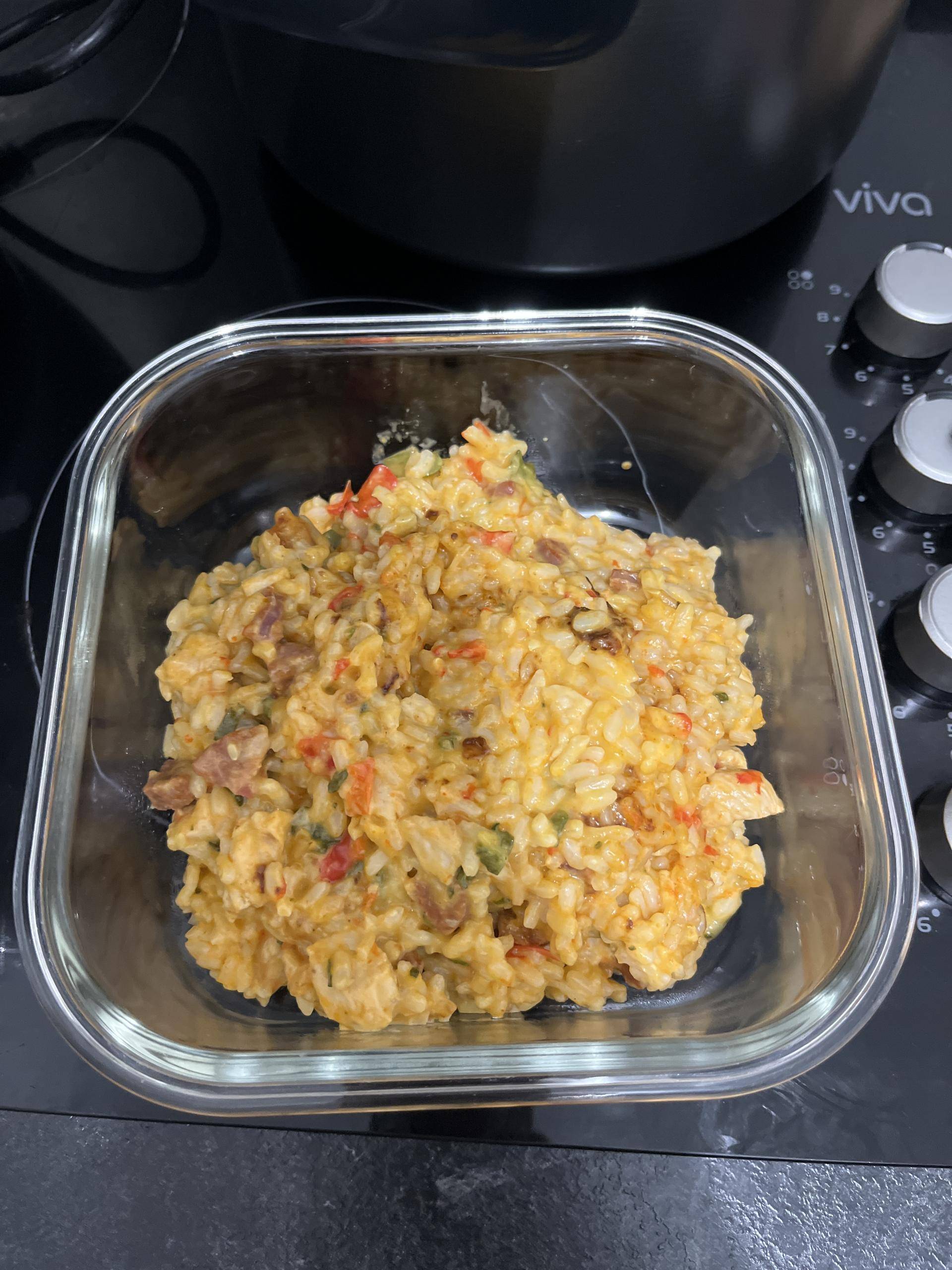 Risotto poulet chorizo courgette - Recette Cookeo | Moulinex