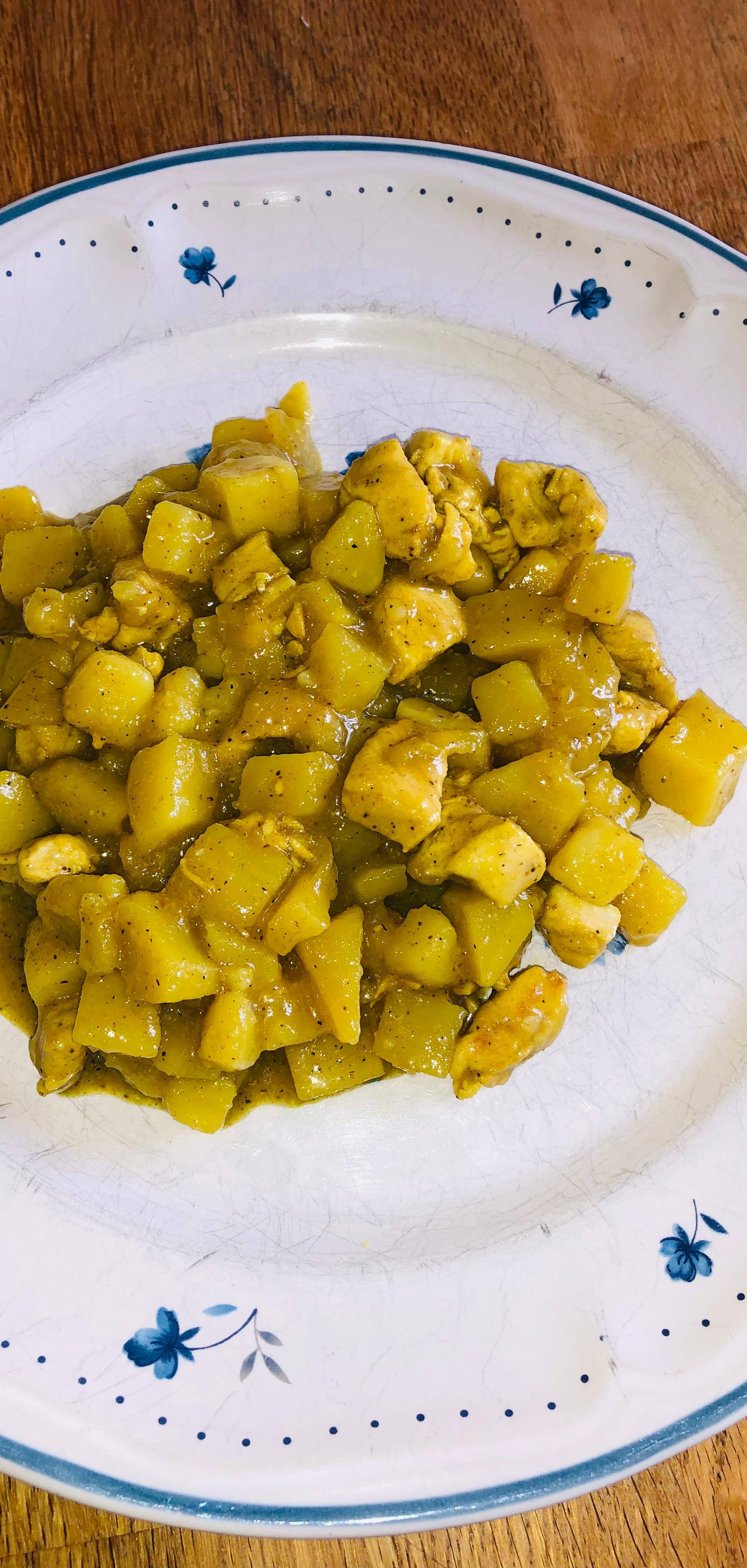 Poulet curry et pomme de terre - Recette Cookeo | Moulinex