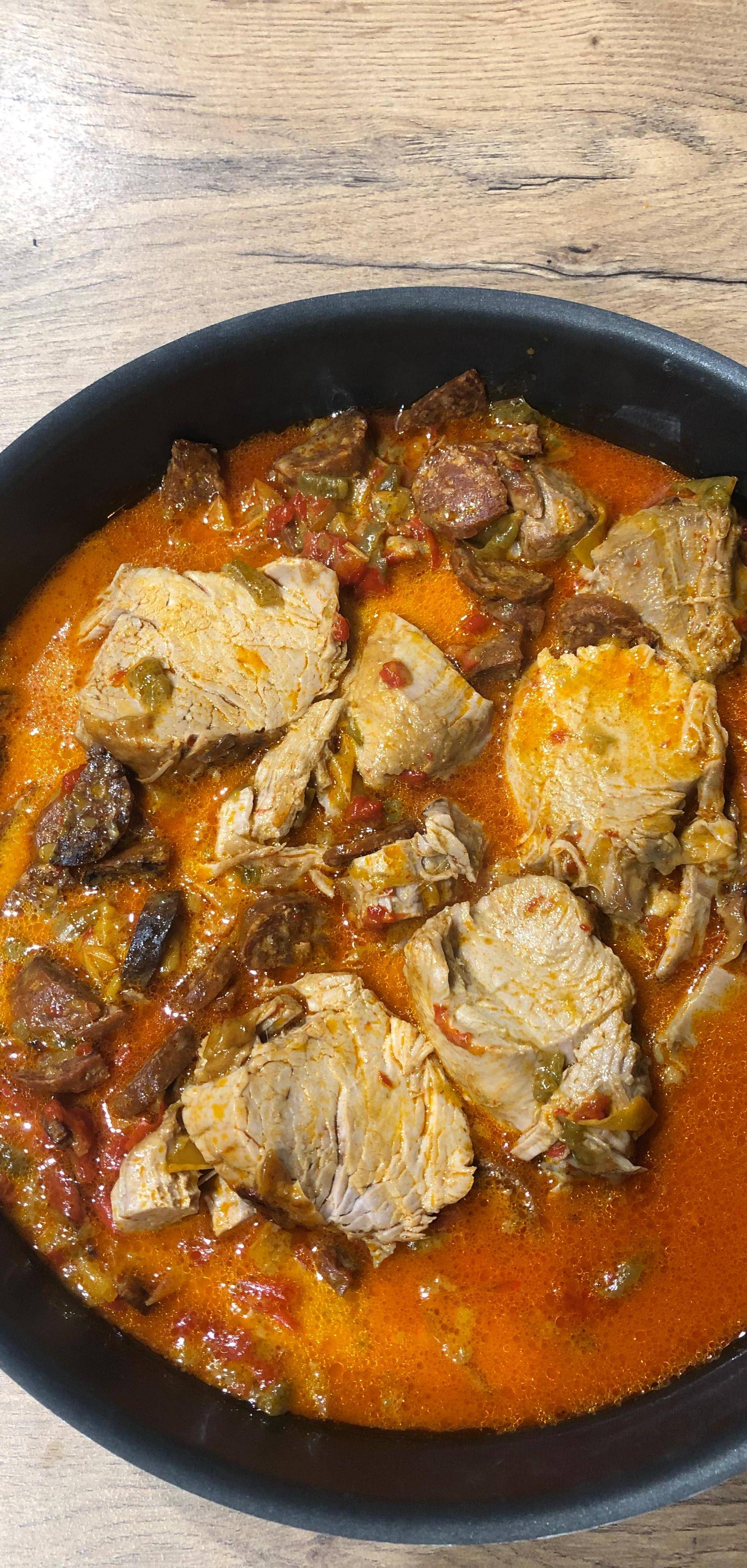 Filet mignon au chorizo et poivrons - Recette Cookeo V3 | Moulinex