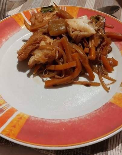 Wok de légumes et filets d'eglefin - Recepten Cookeo V3 | Moulinex