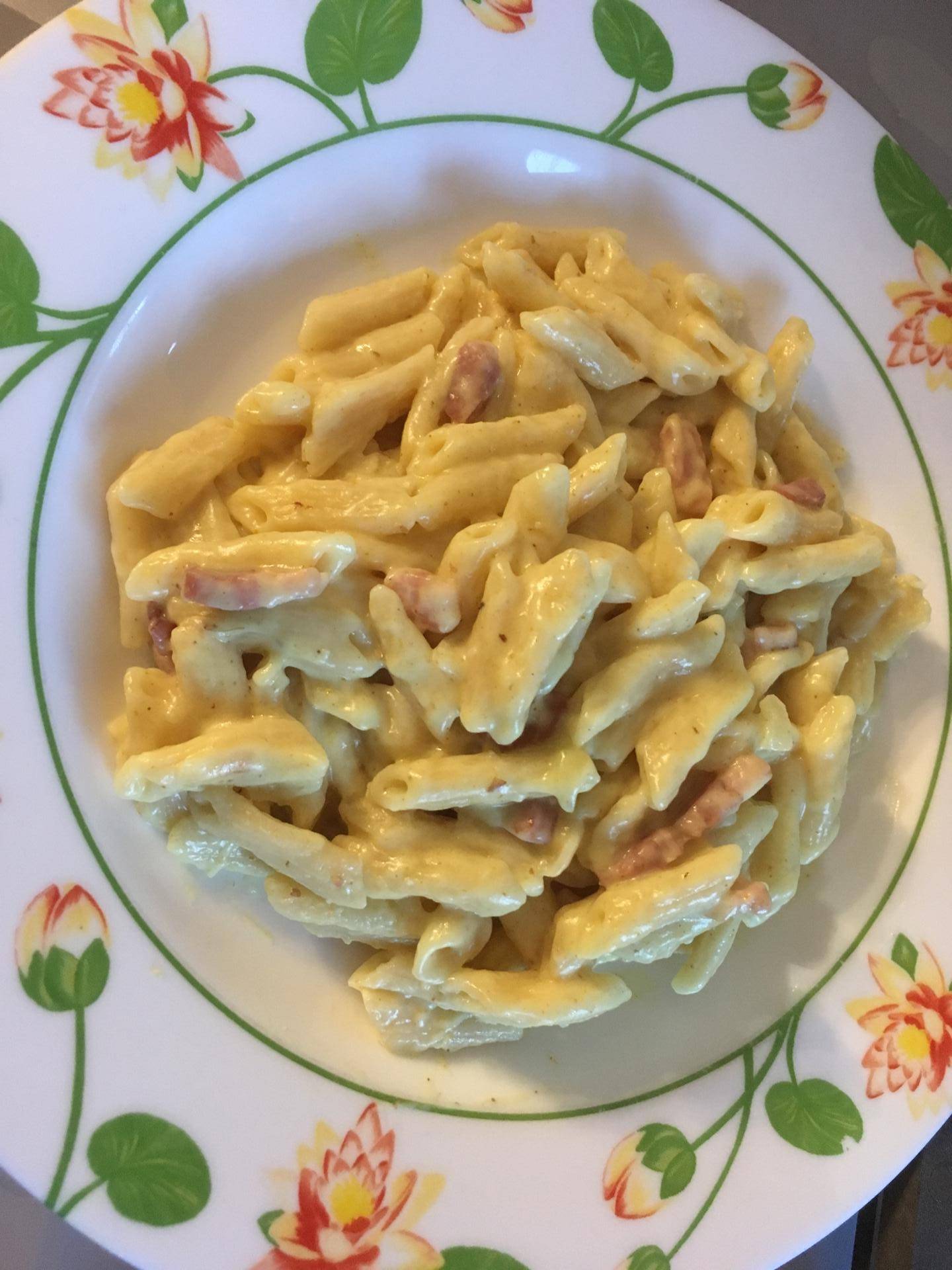 Pâte carbonara au curry - Recette Cookeo | Moulinex