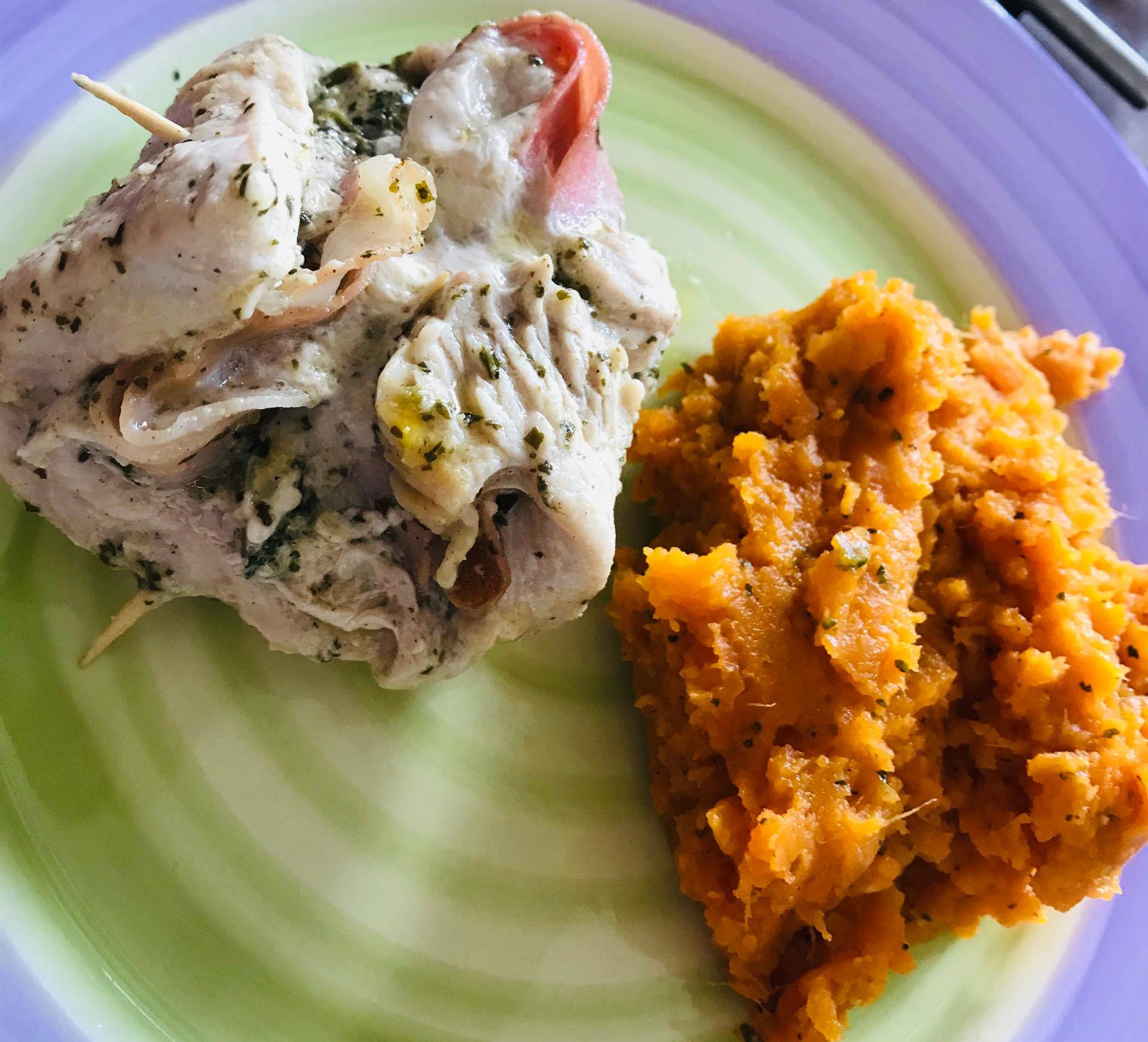 Paupiettes de veau et purée de patate douce - Recette Cookeo | Moulinex